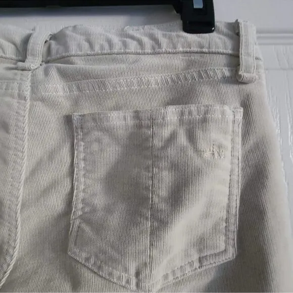 RAG &amp; BONE Eggshell Skinny Corduroy Jeans Pants 26