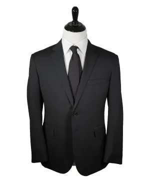 RALPH LAUREN BLACK LABEL - Black Semi-Lined Light Weight Summer Suit - 40L