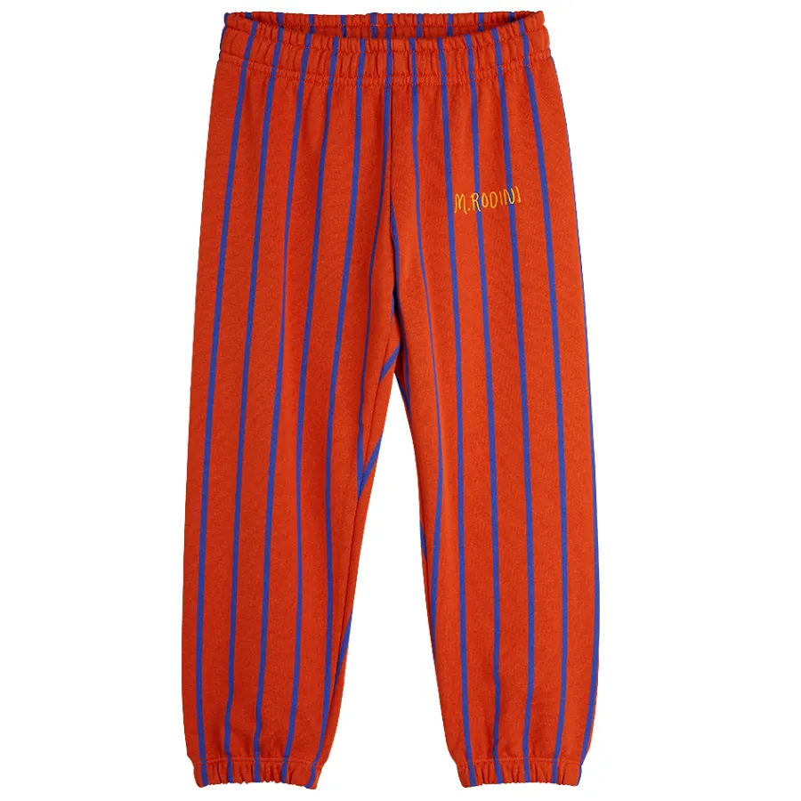 Red Striped Joggers