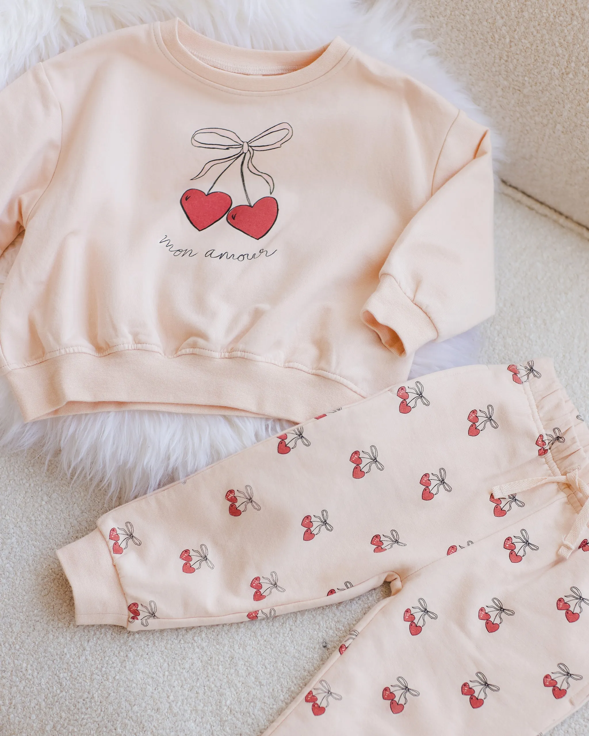 Relaxed Fleece Sweatpant || Mon Amour