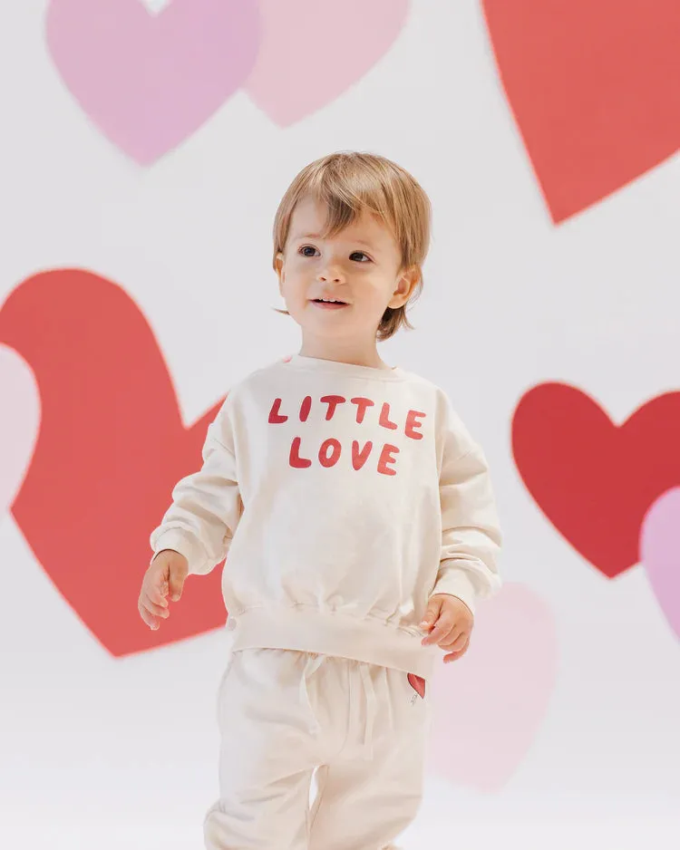 Relaxed Fleece Sweatpants || Cupid
