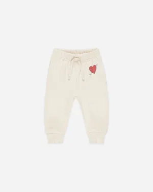 Relaxed Fleece Sweatpants || Cupid