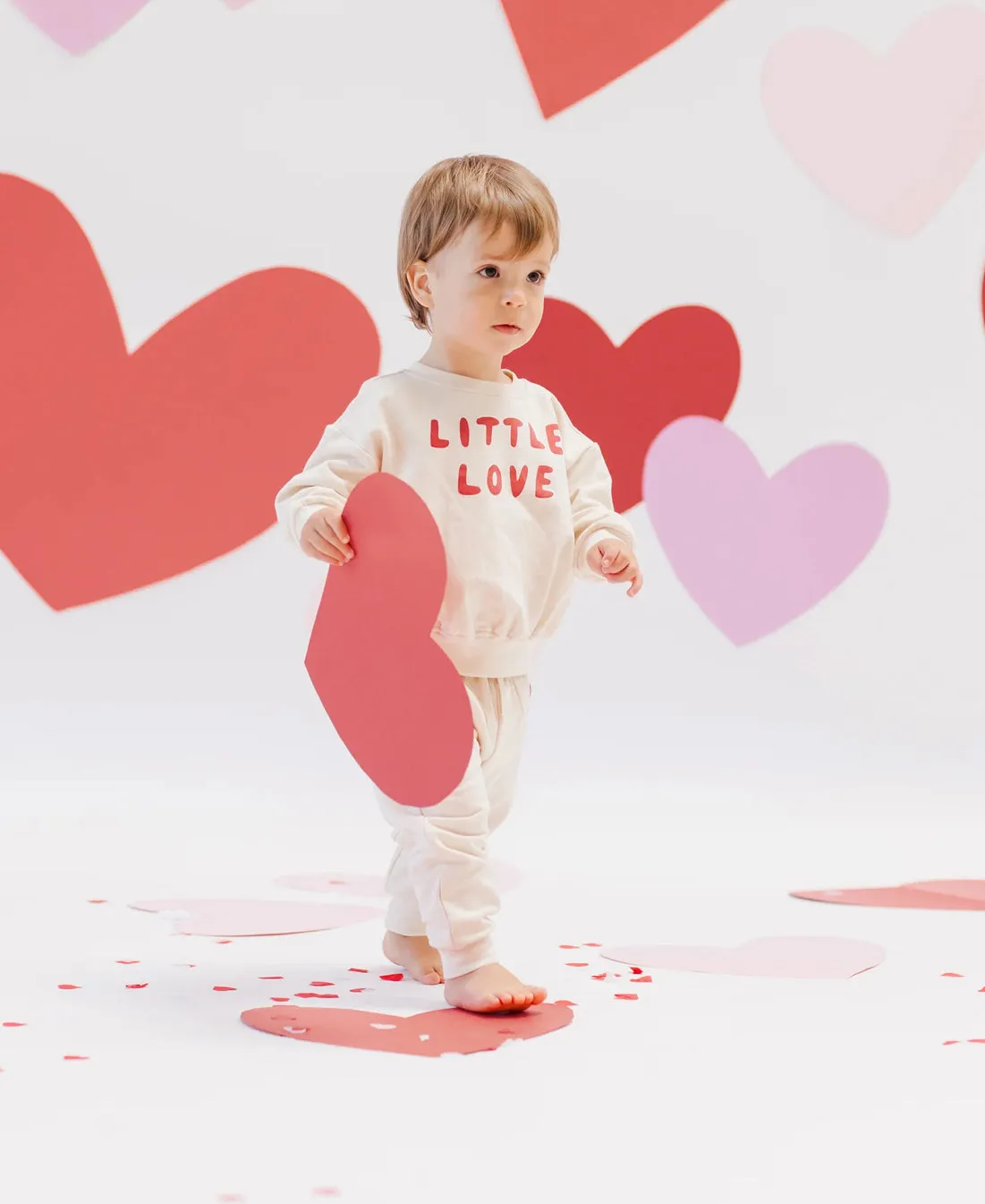 Relaxed Fleece Sweatshirt - Little Love