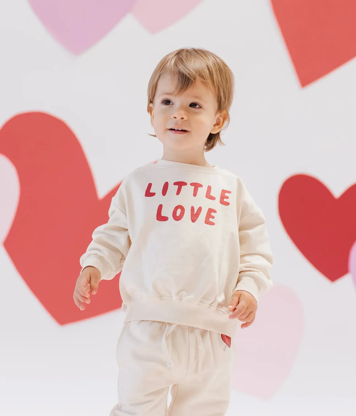 Relaxed Fleece Sweatshirt - Little Love
