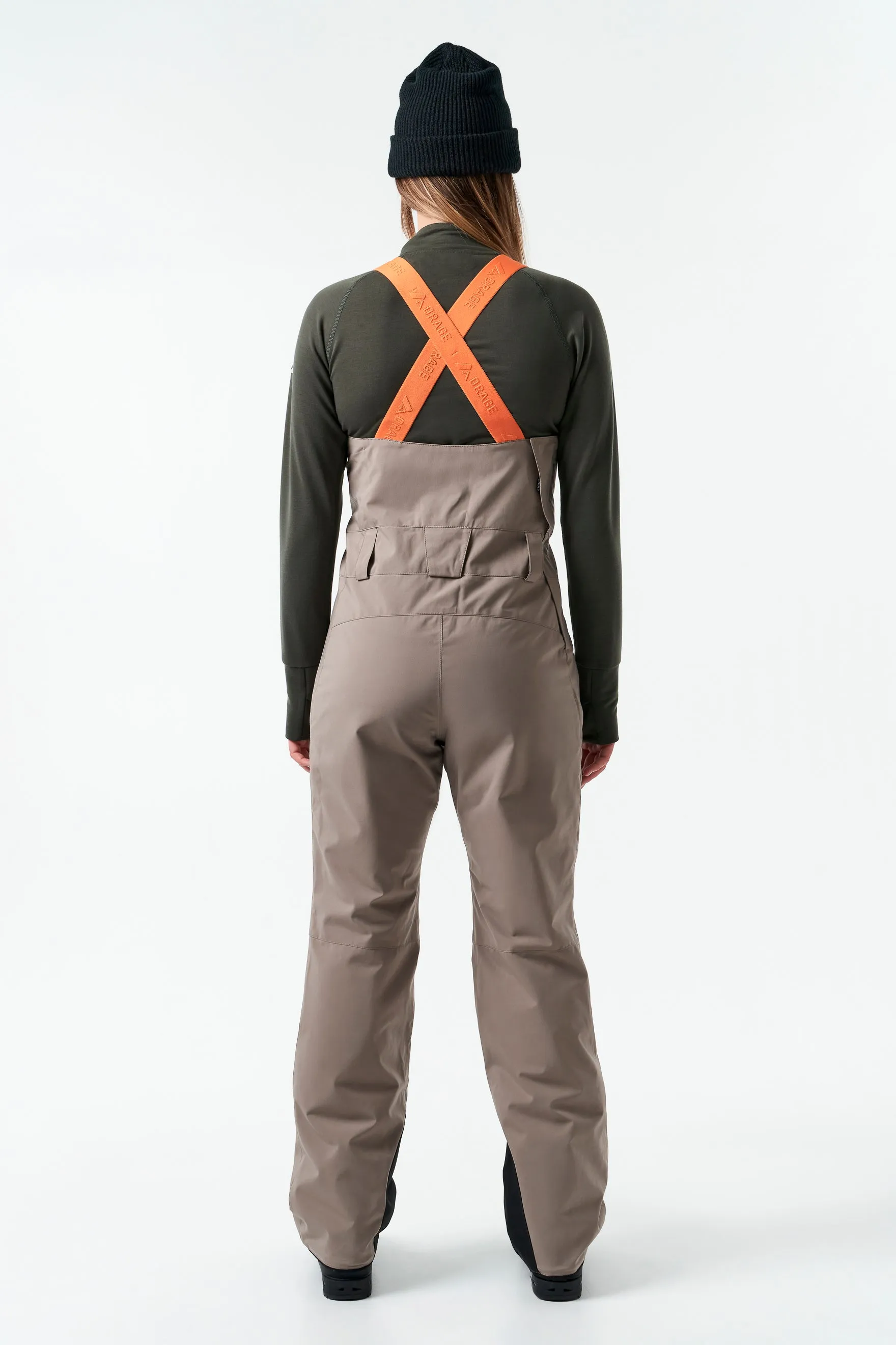 Ridge Insulated Bib-Clay