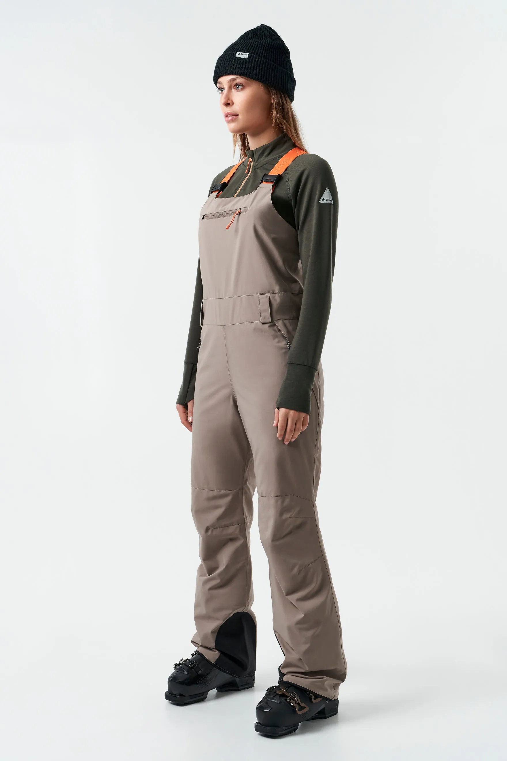 Ridge Insulated Bib-Clay