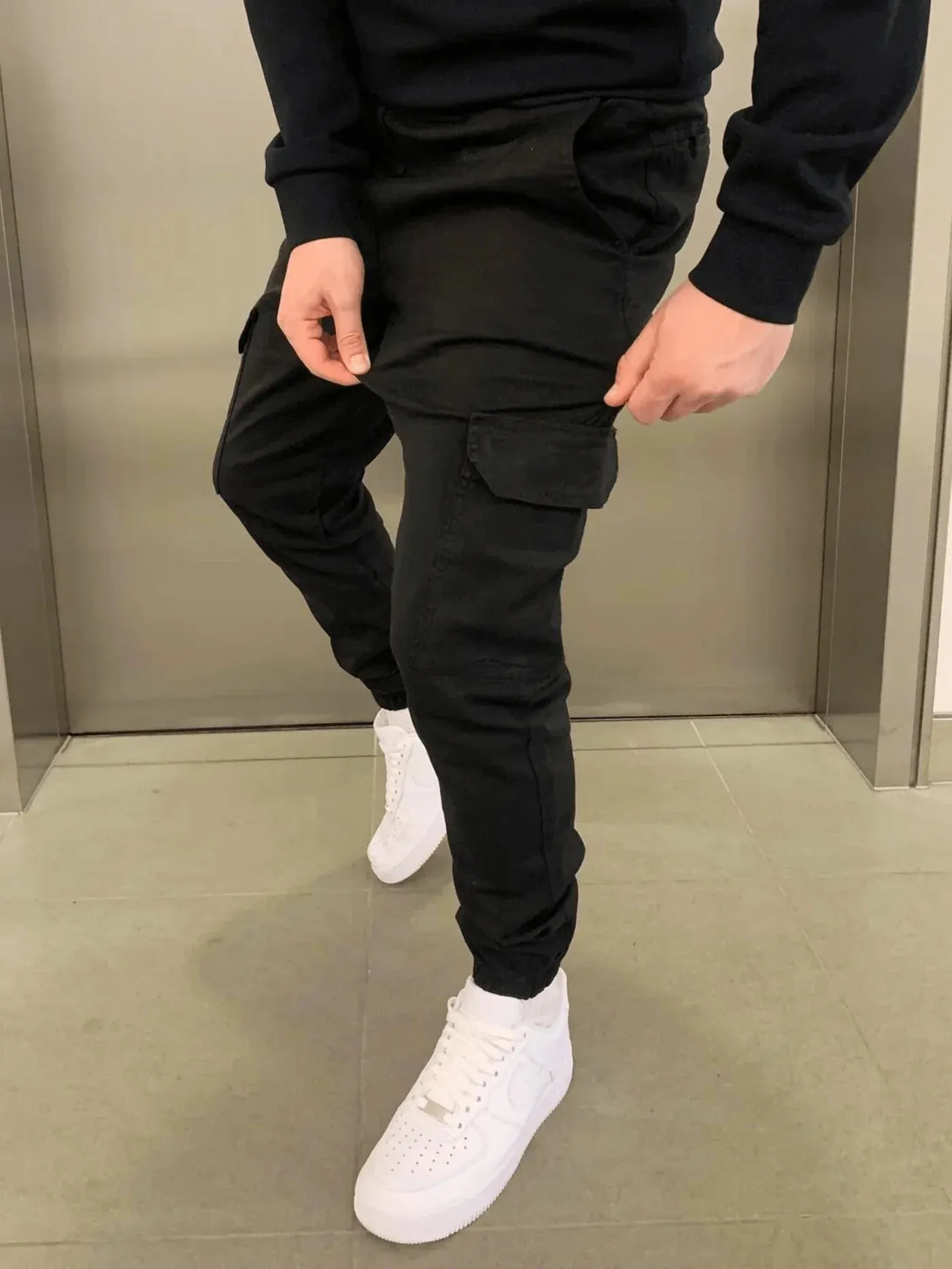 Rolando | Comfortable Men's Cargo Sweat Pants