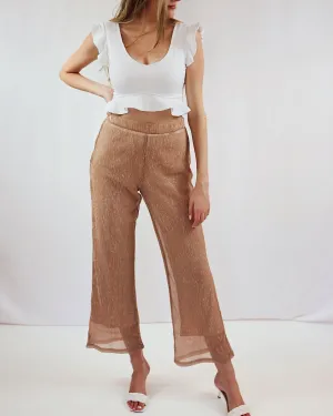 Rose Gold Sycamore Pant