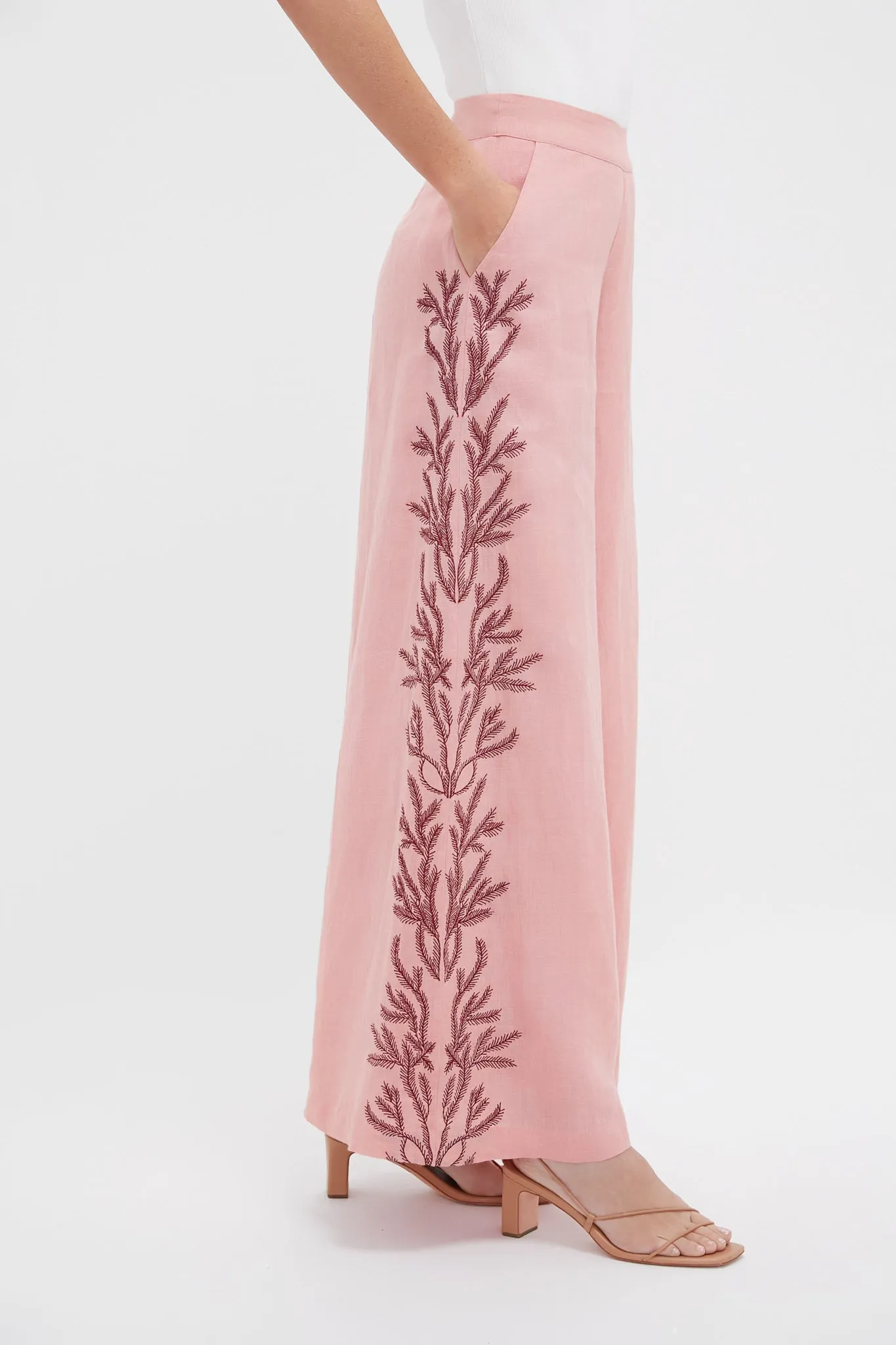 Rose Palazzo Pants