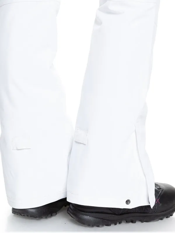 Roxy Backyard Womens Pants Bright White