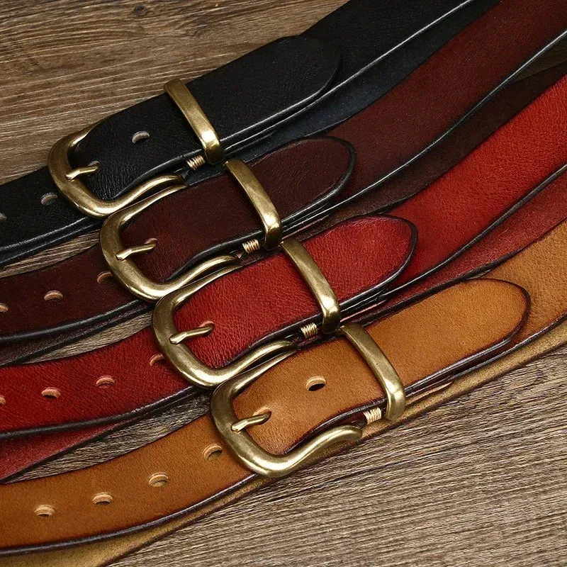 RoyaleGlow Ares Leather Belt for Men Stylish Durable Wear