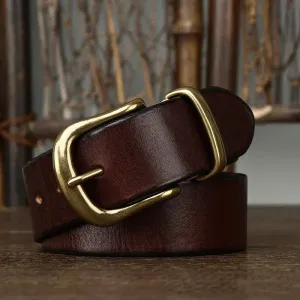RoyaleGlow Ares Leather Belt for Men Stylish Durable Wear