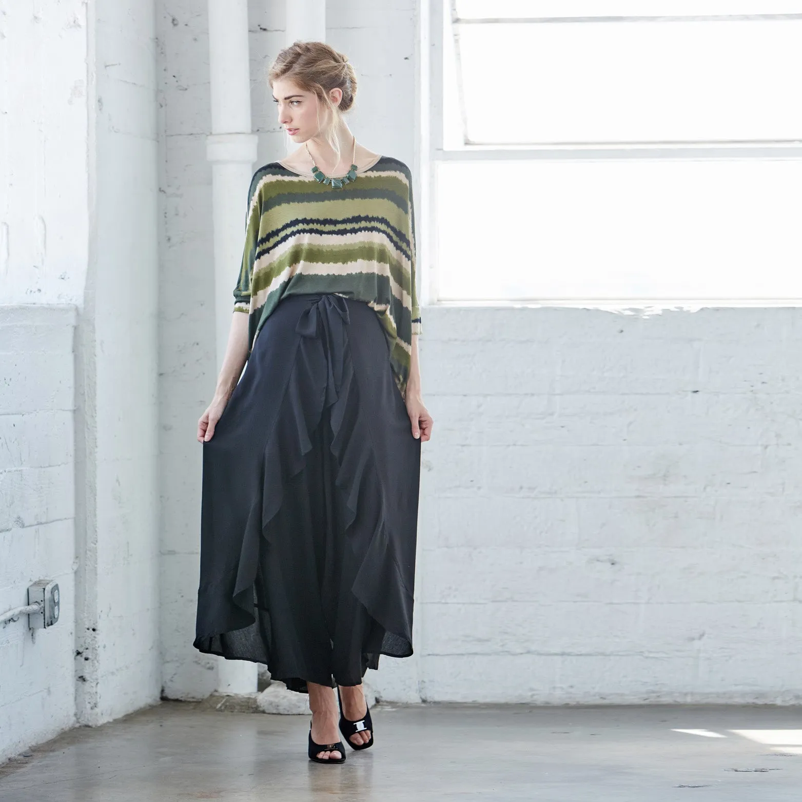 Ruffle Me Softly Skirt Pants