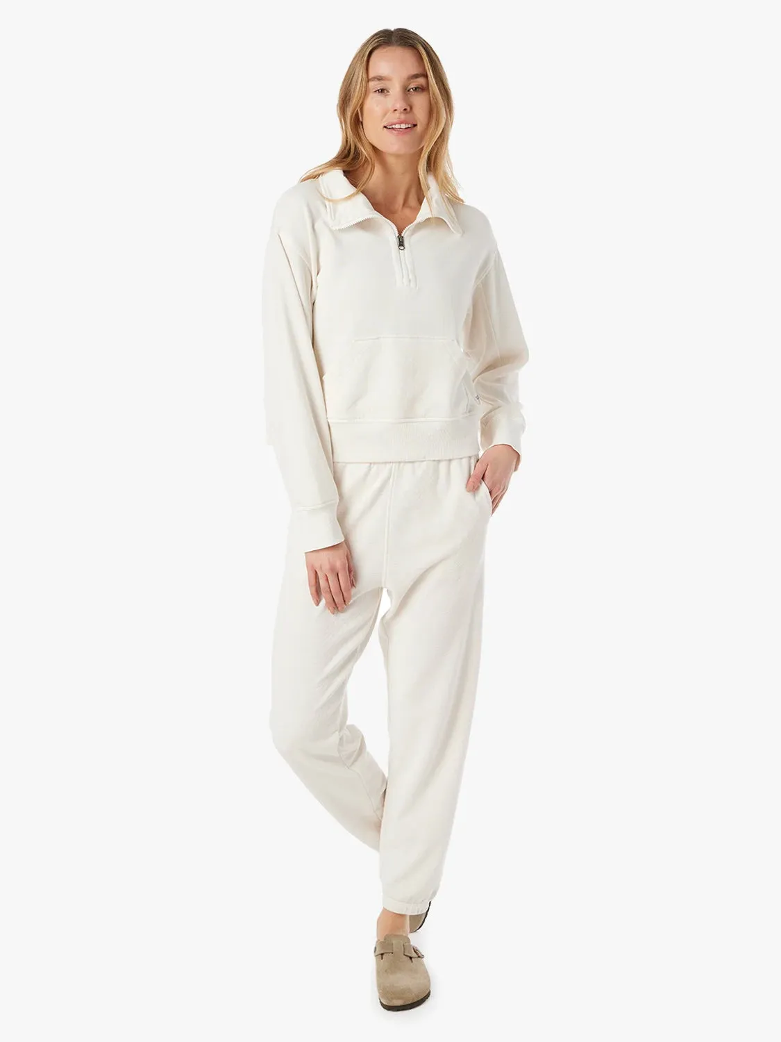 Saltaire Sweatpant | Ivory