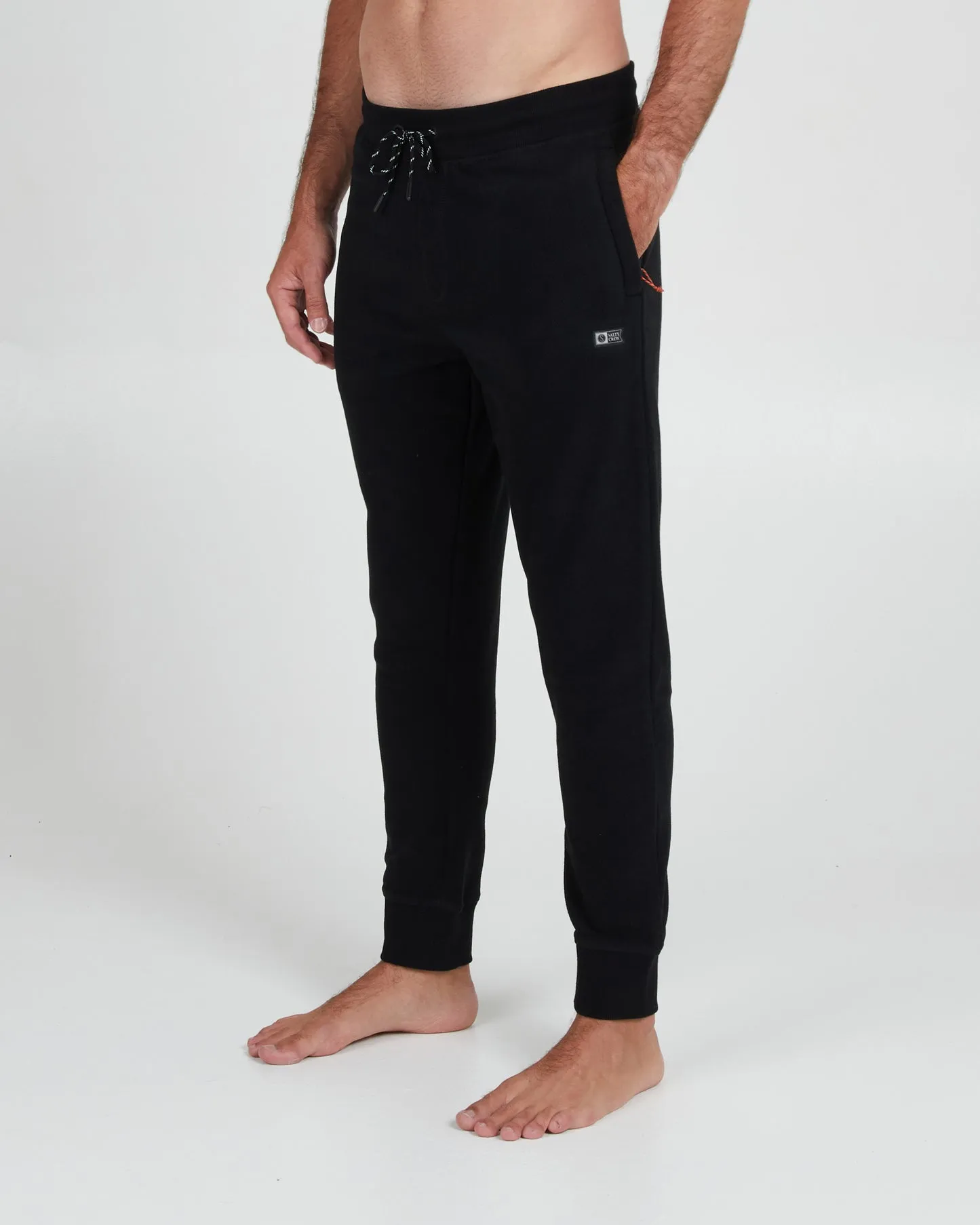 Salty Crew Ebbtide Polar Fleece Sweatpant Black