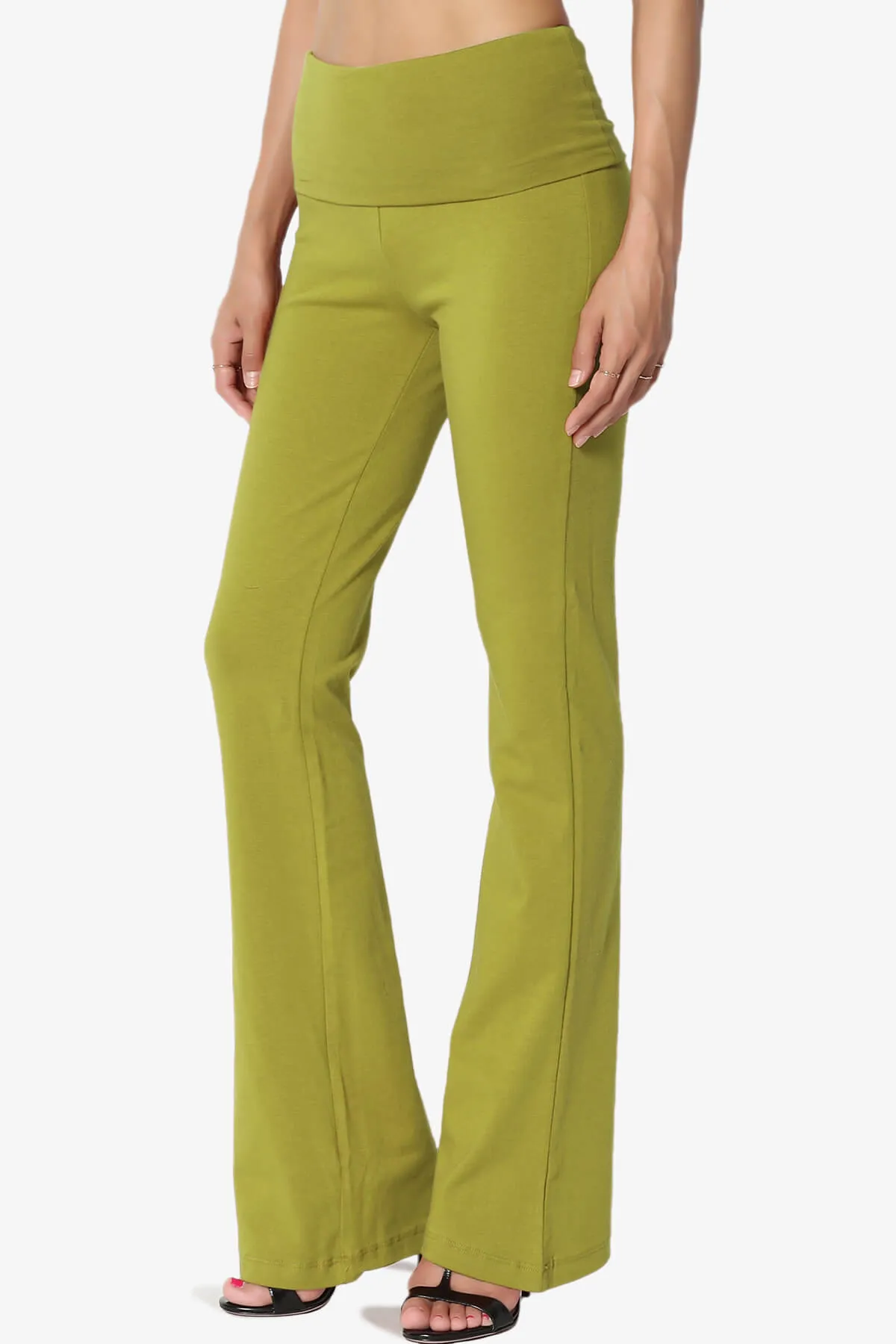 Sara Foldover Waist Yoga Pants MORE COLORS