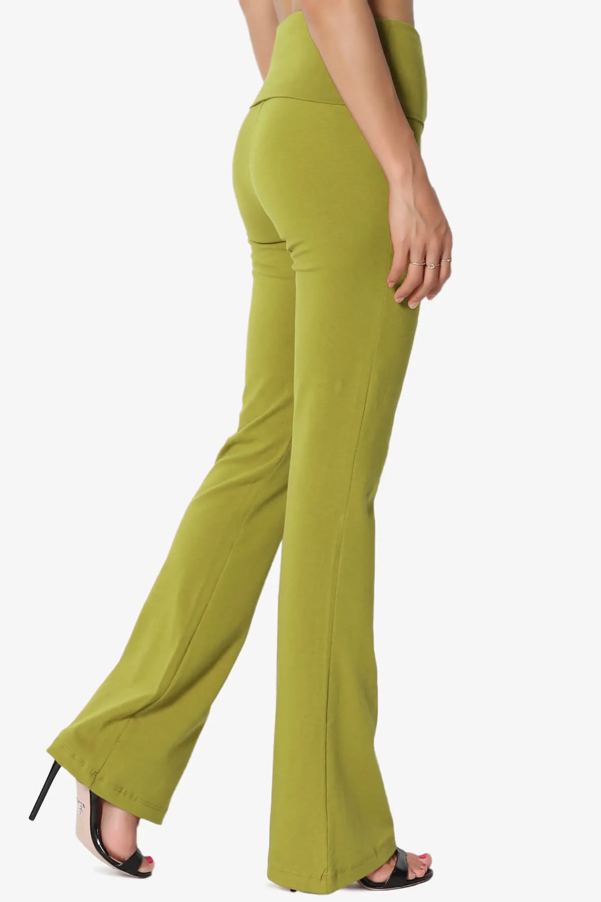 Sara Foldover Waist Yoga Pants MORE COLORS