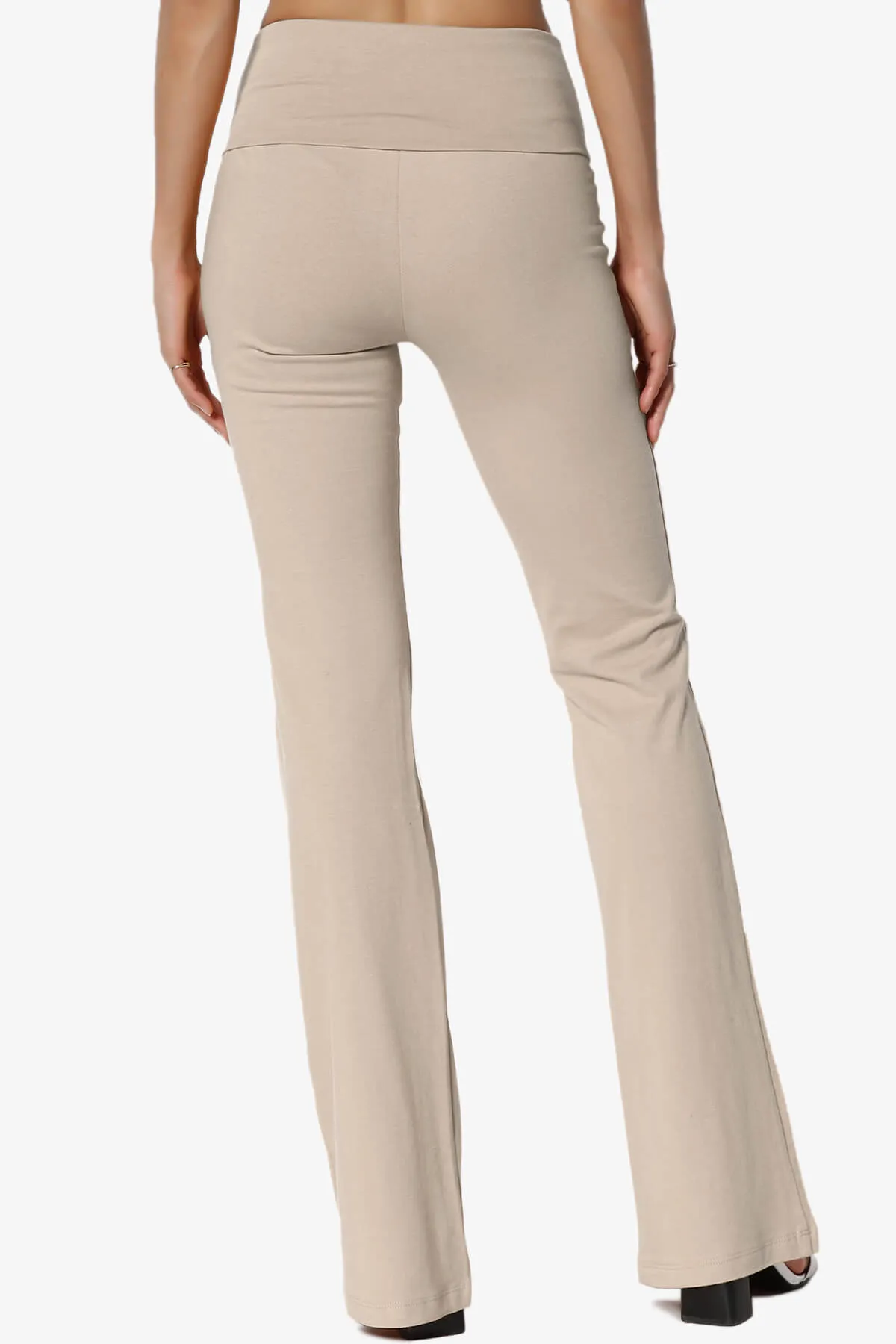 Sara Foldover Waist Yoga Pants PLUS
