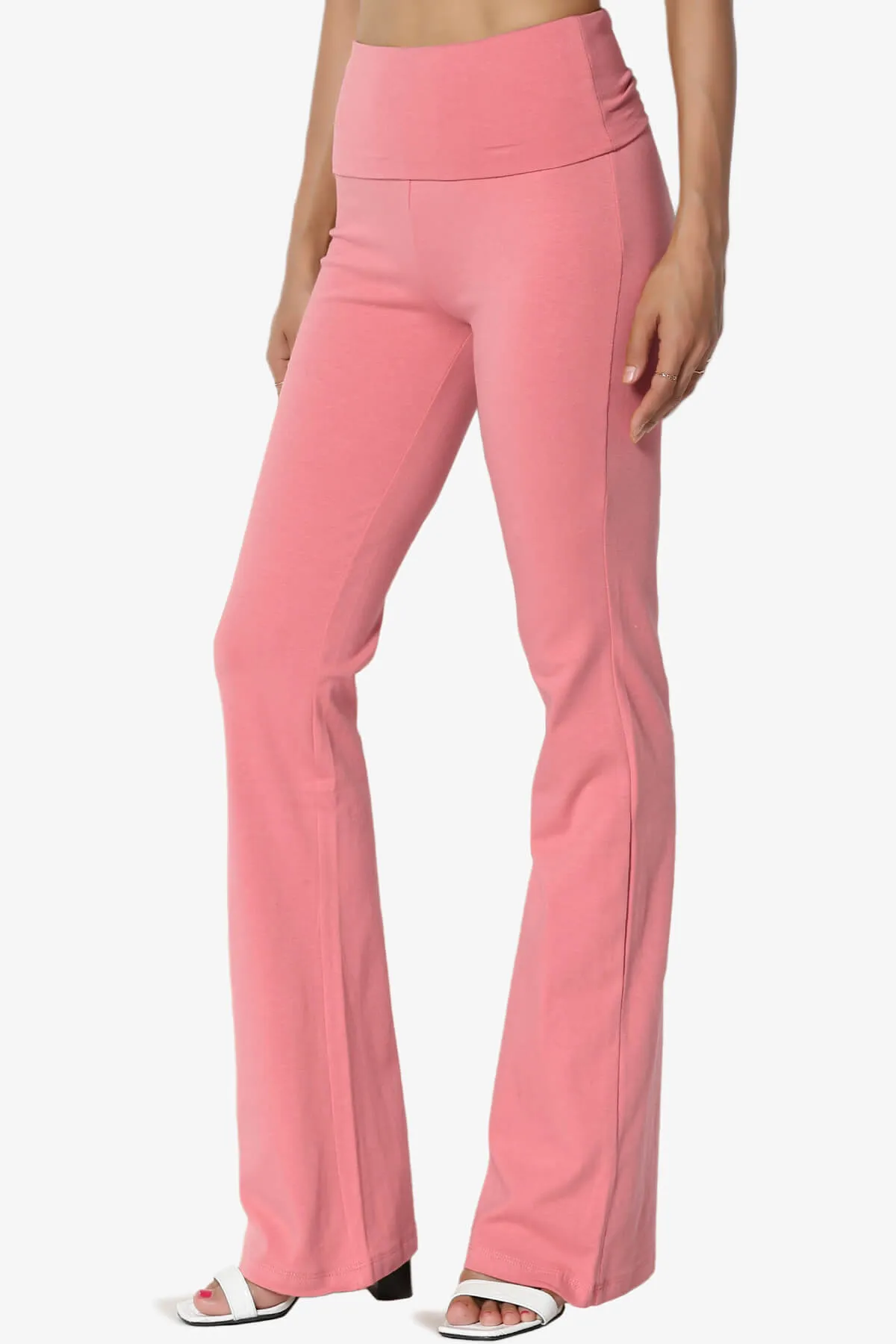 Sara Foldover Waist Yoga Pants PLUS