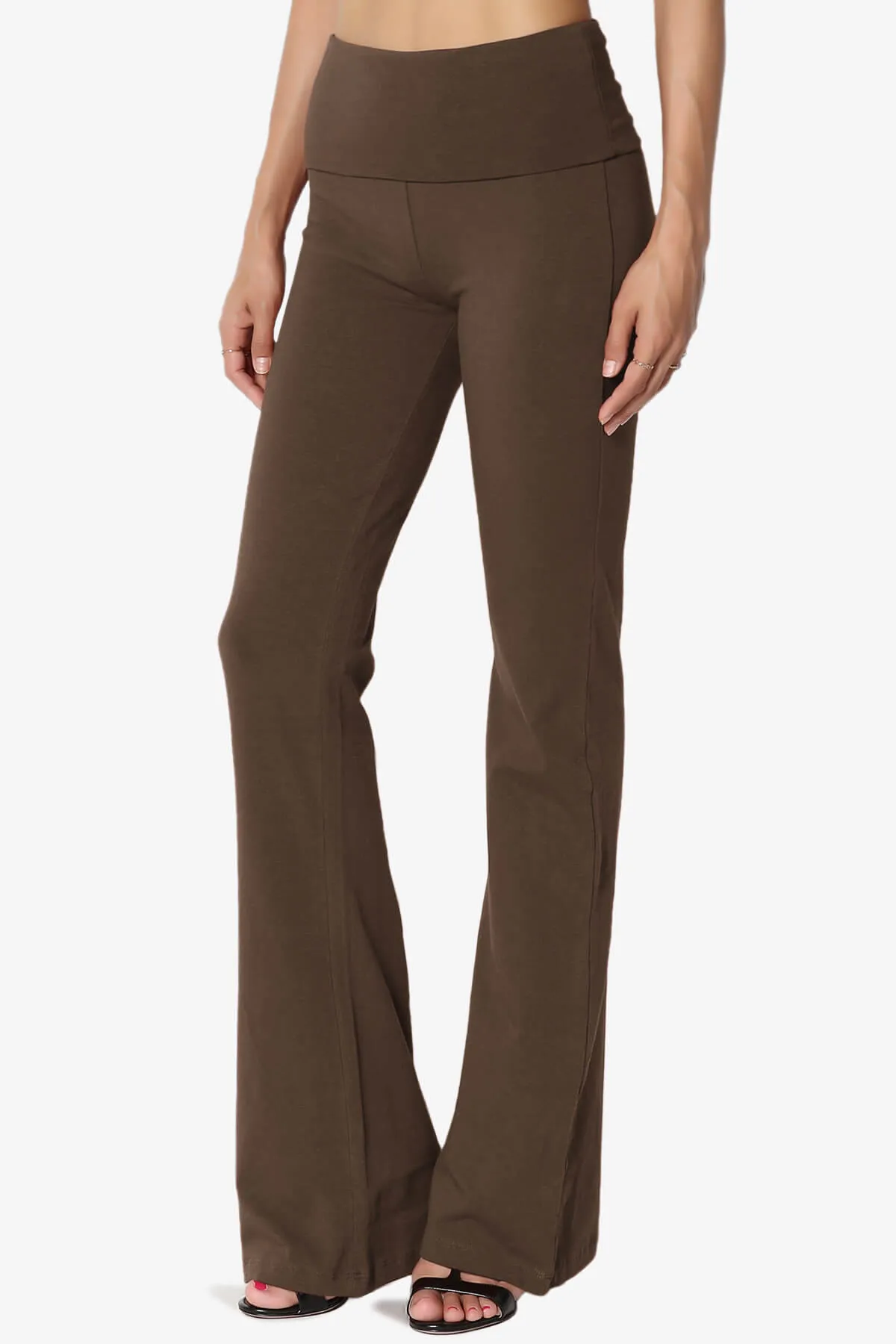 Sara Foldover Waist Yoga Pants PLUS