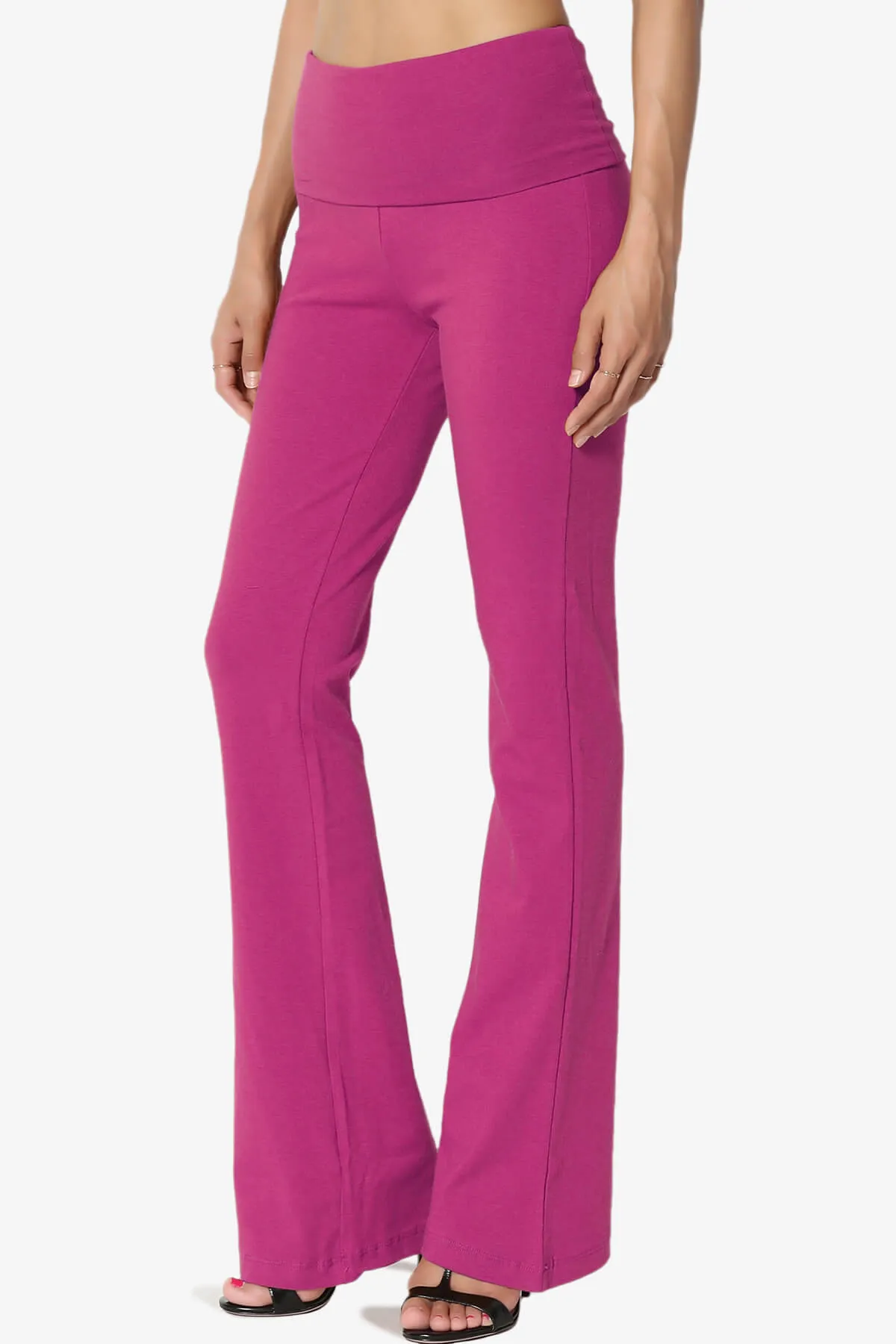 Sara Foldover Waist Yoga Pants PLUS