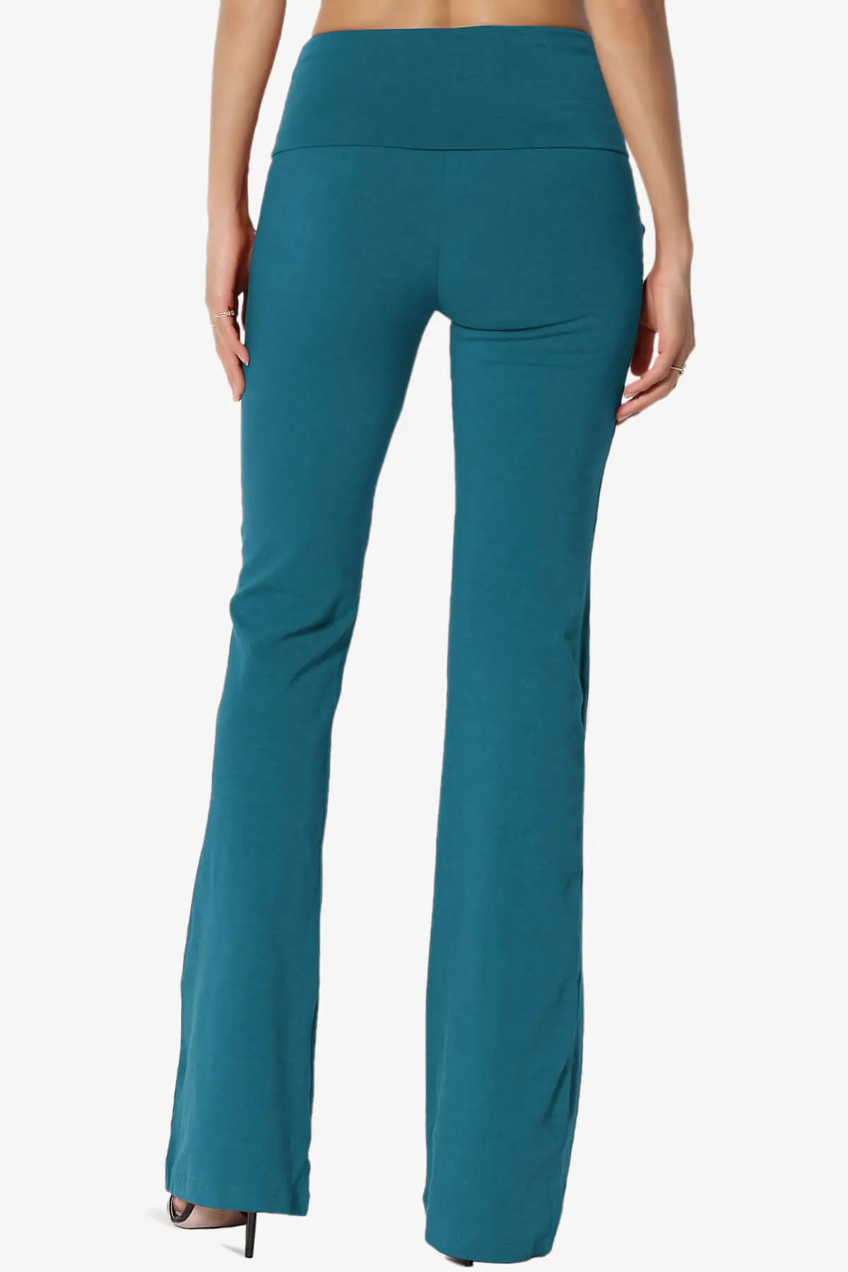 Sara Foldover Waist Yoga Pants PLUS