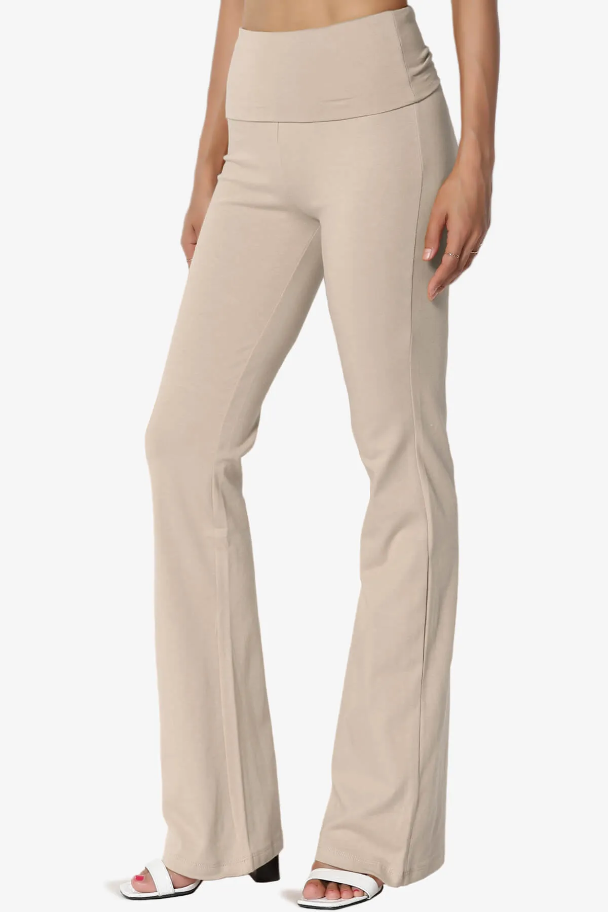 Sara Foldover Waist Yoga Pants PLUS