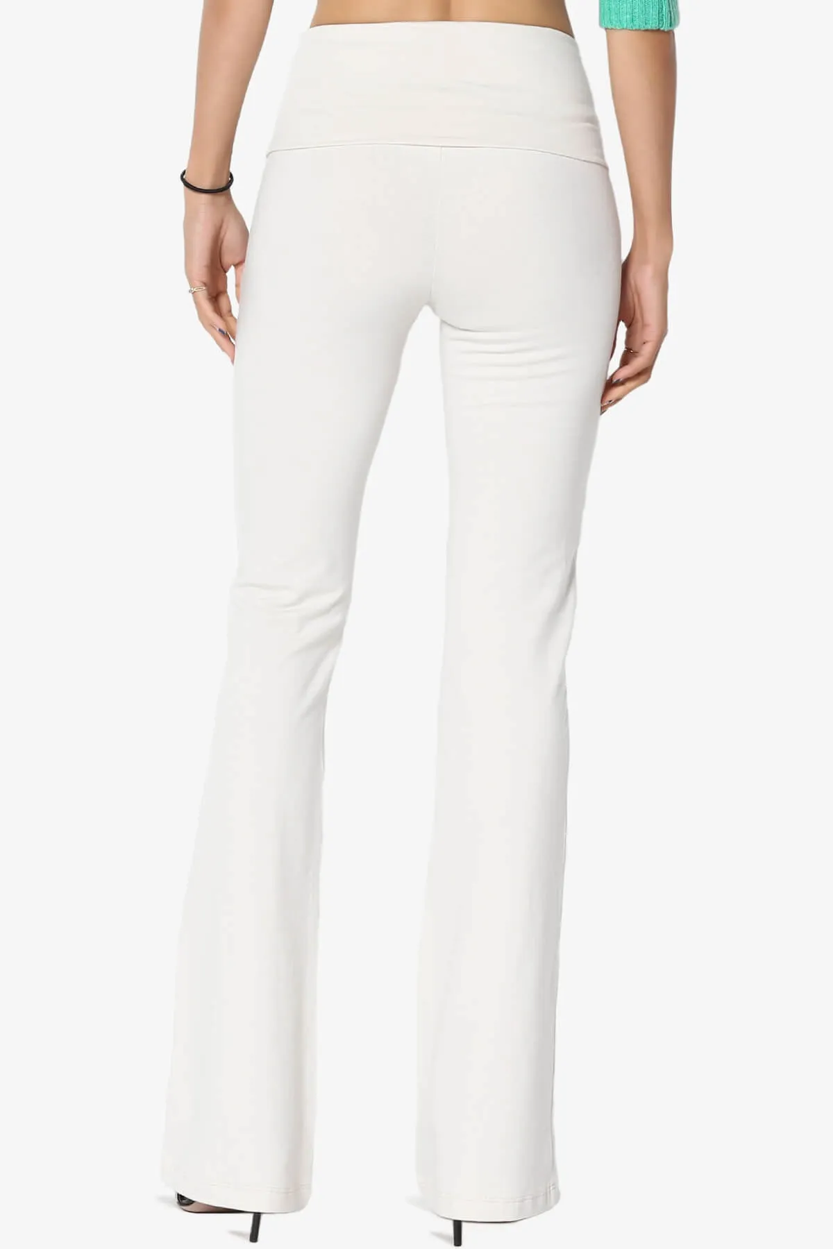 Sara Foldover Waist Yoga Pants PLUS