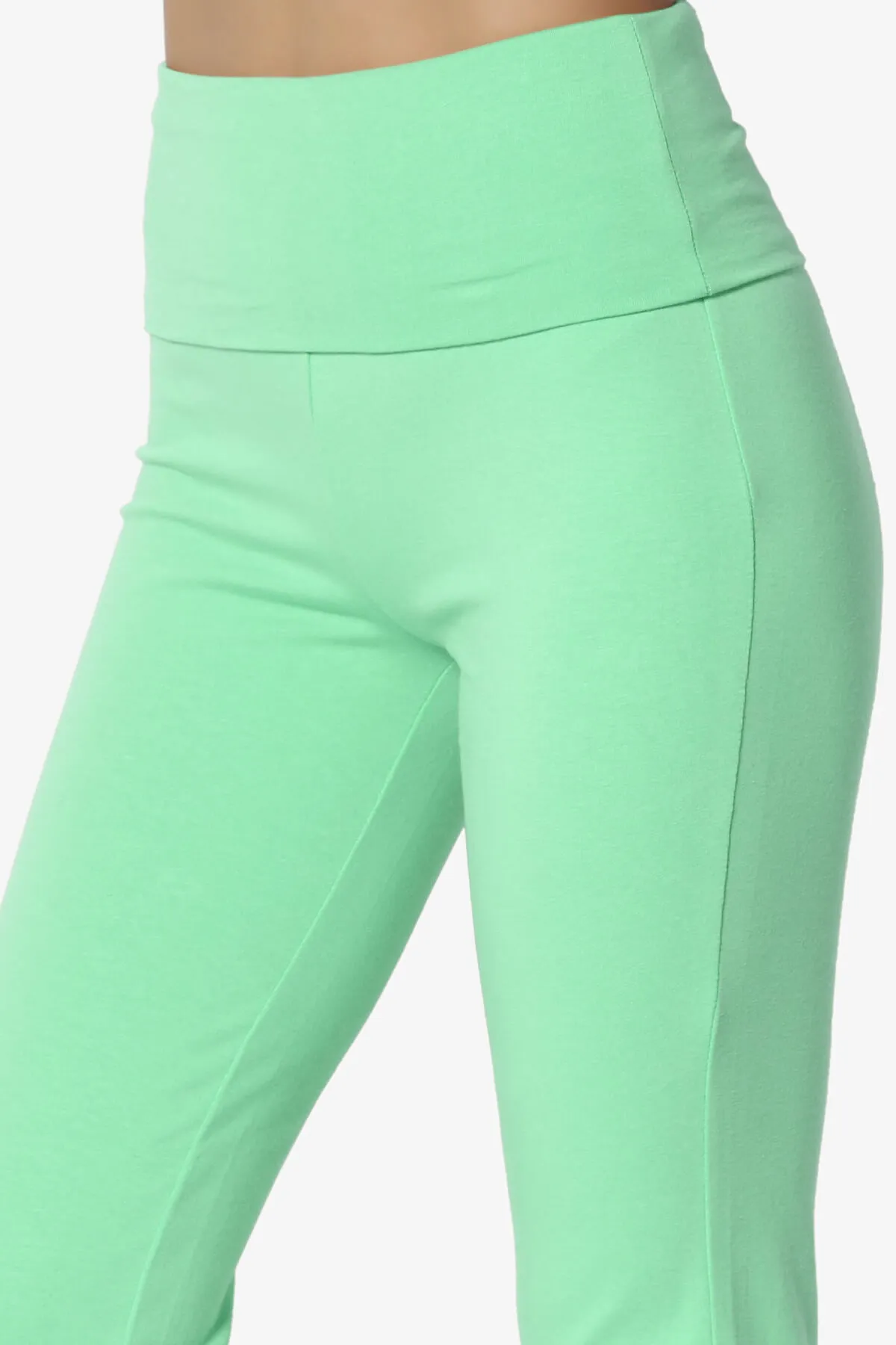 Sara Foldover Waist Yoga Pants PLUS