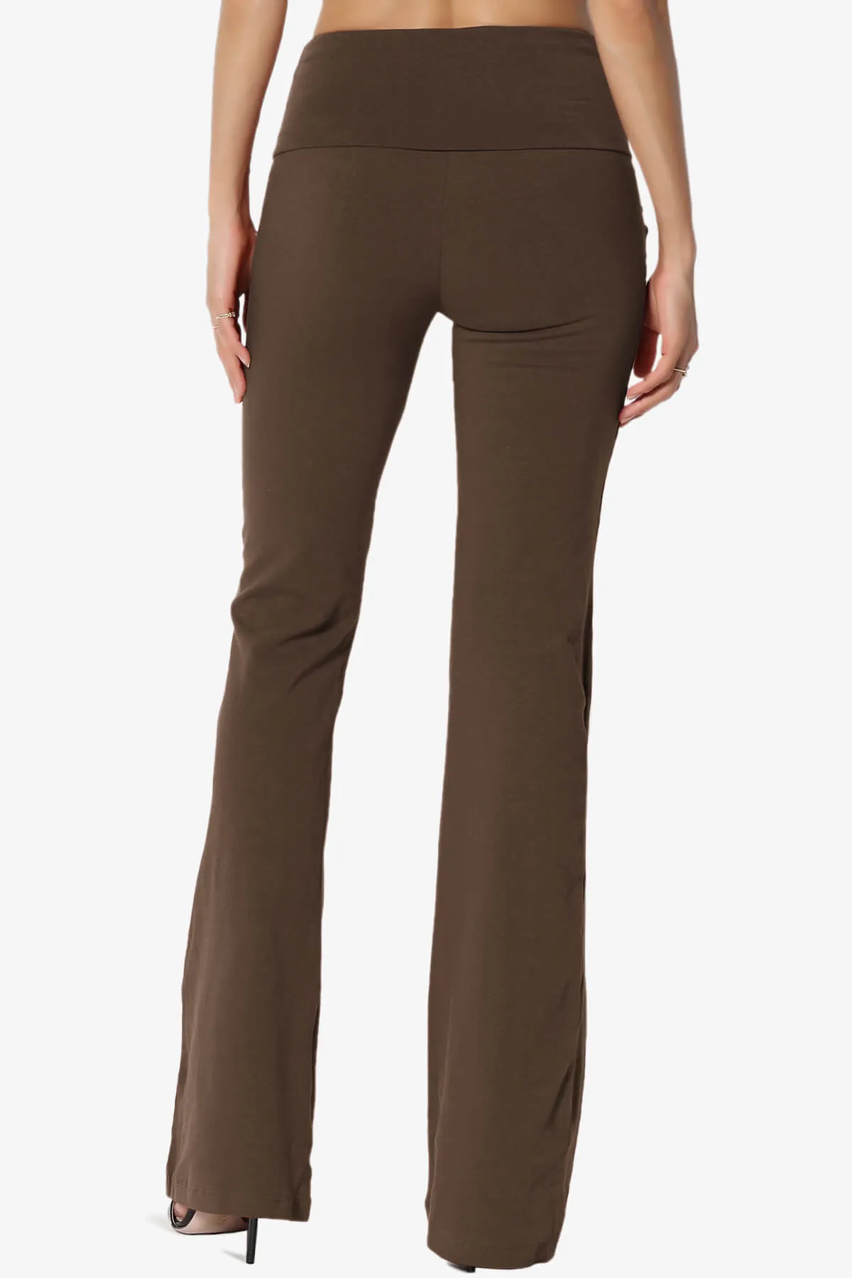 Sara Foldover Waist Yoga Pants PLUS