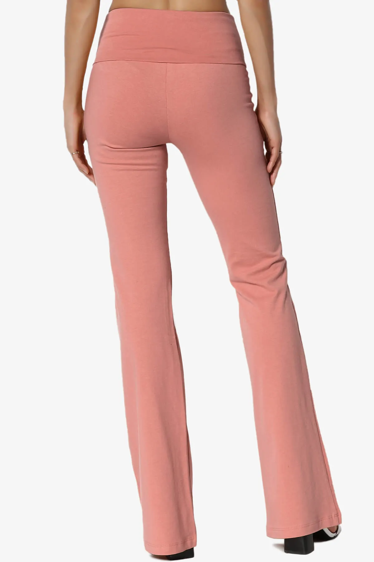 Sara Foldover Waist Yoga Pants PLUS