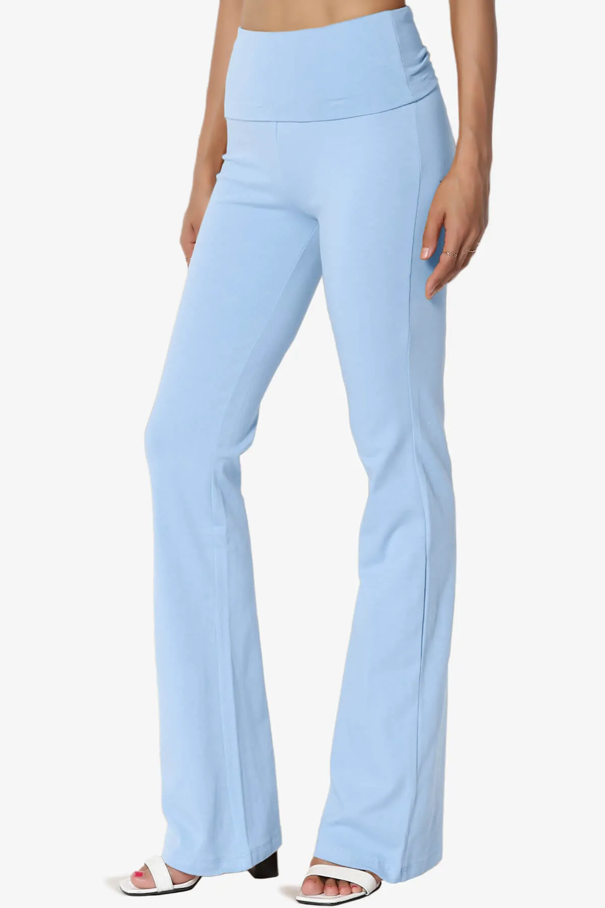 Sara Foldover Waist Yoga Pants PLUS