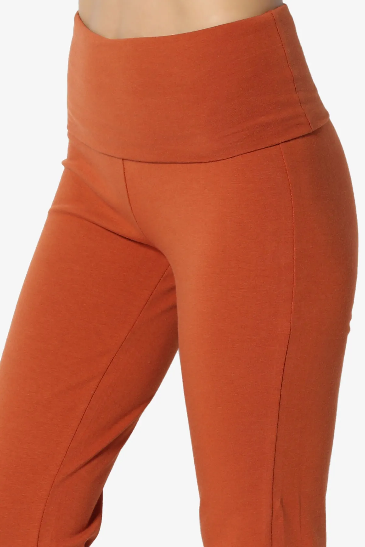 Sara Foldover Waist Yoga Pants PLUS