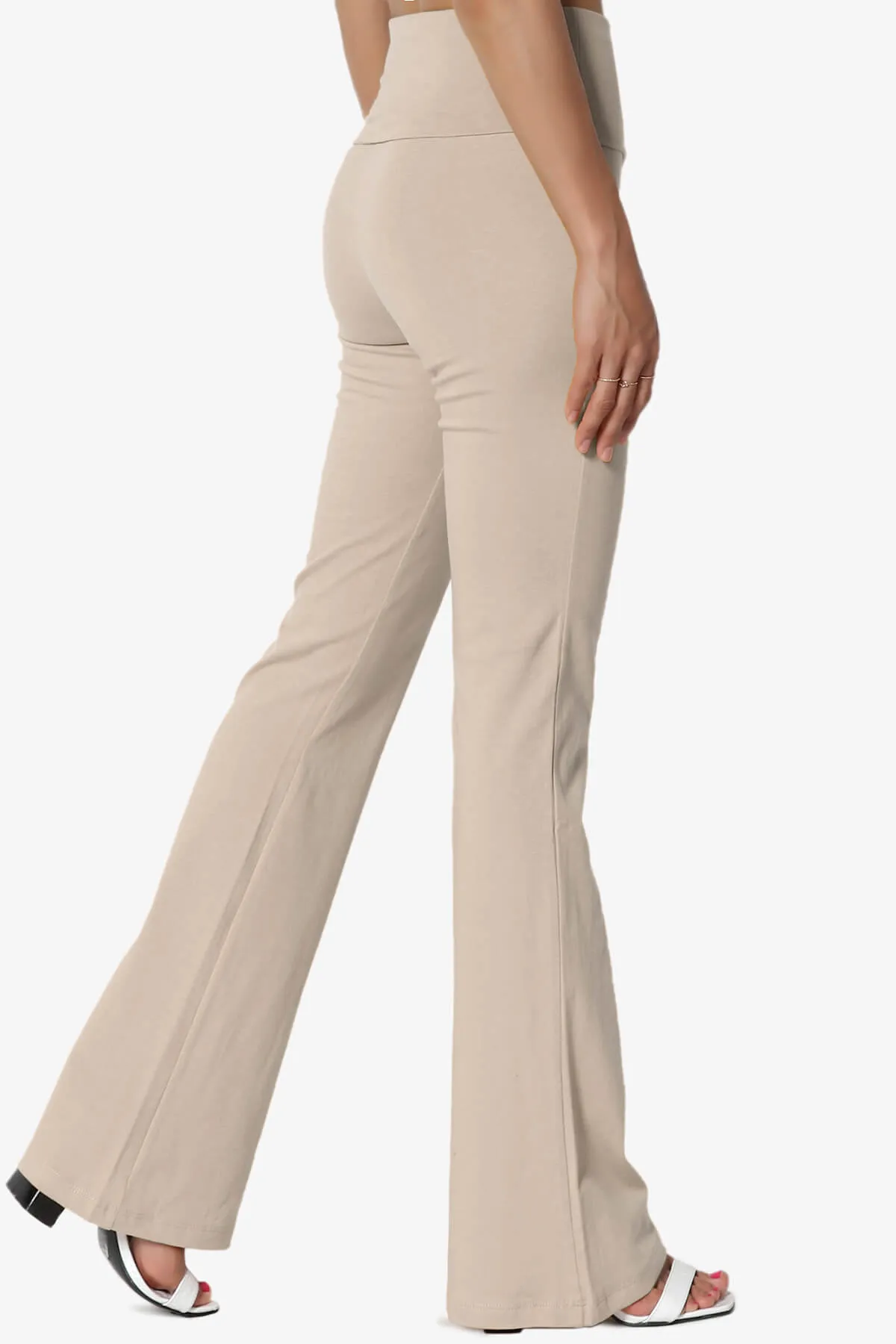 Sara Foldover Waist Yoga Pants PLUS