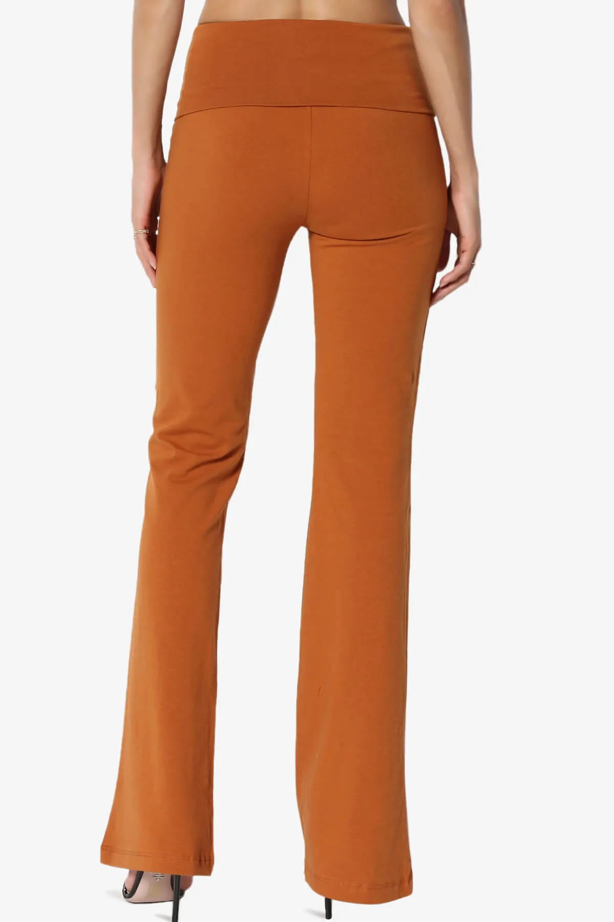 Sara Foldover Waist Yoga Pants PLUS