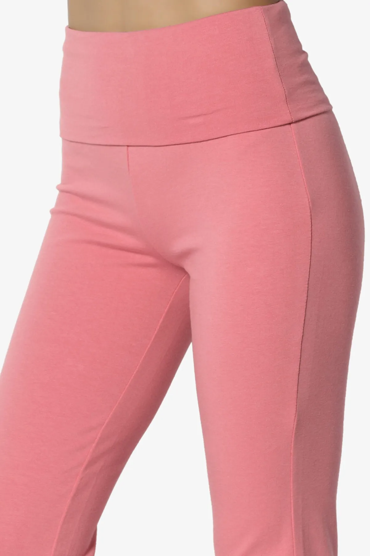 Sara Foldover Waist Yoga Pants PLUS
