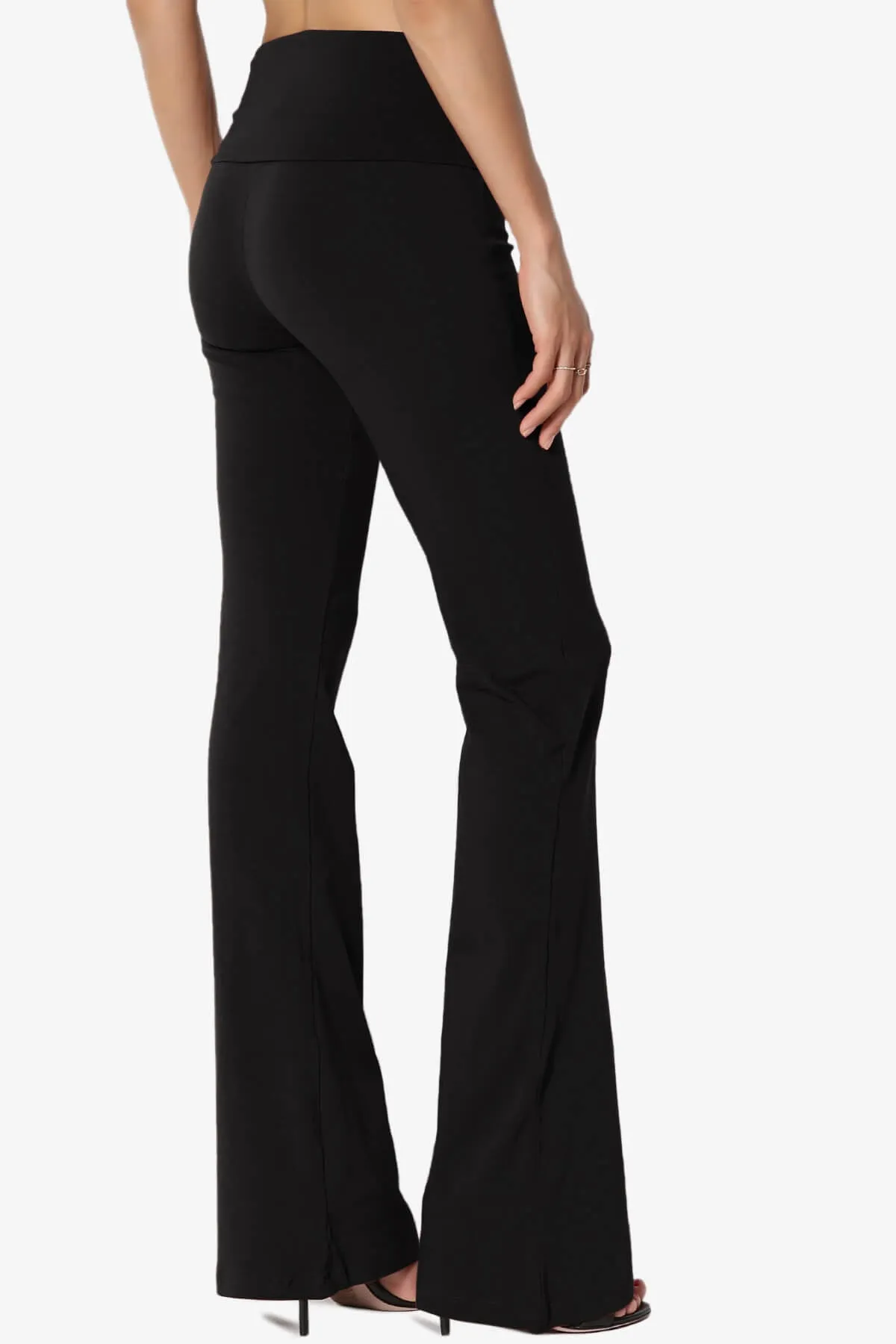 Sara Foldover Waist Yoga Pants PLUS