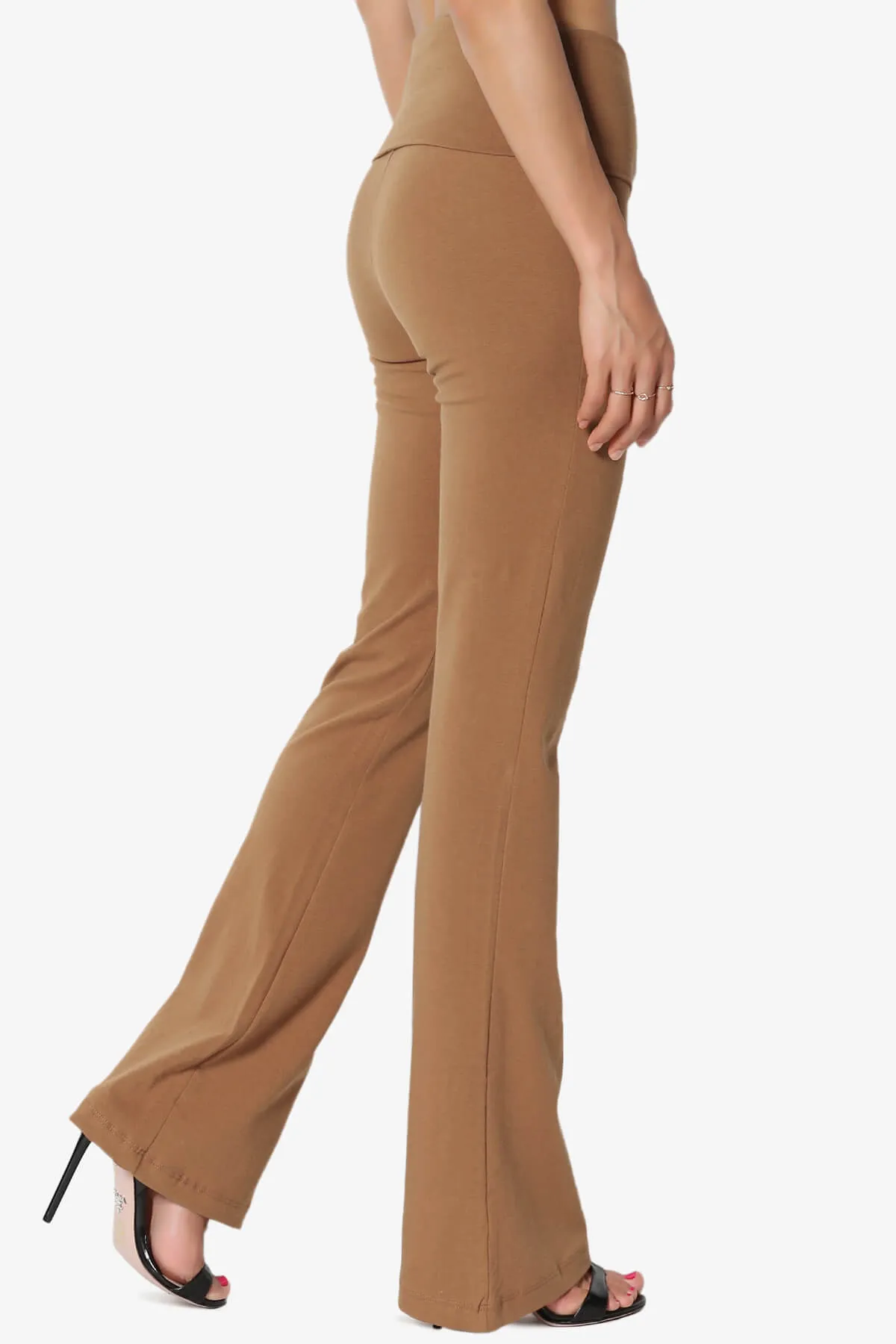 Sara Foldover Waist Yoga Pants PLUS