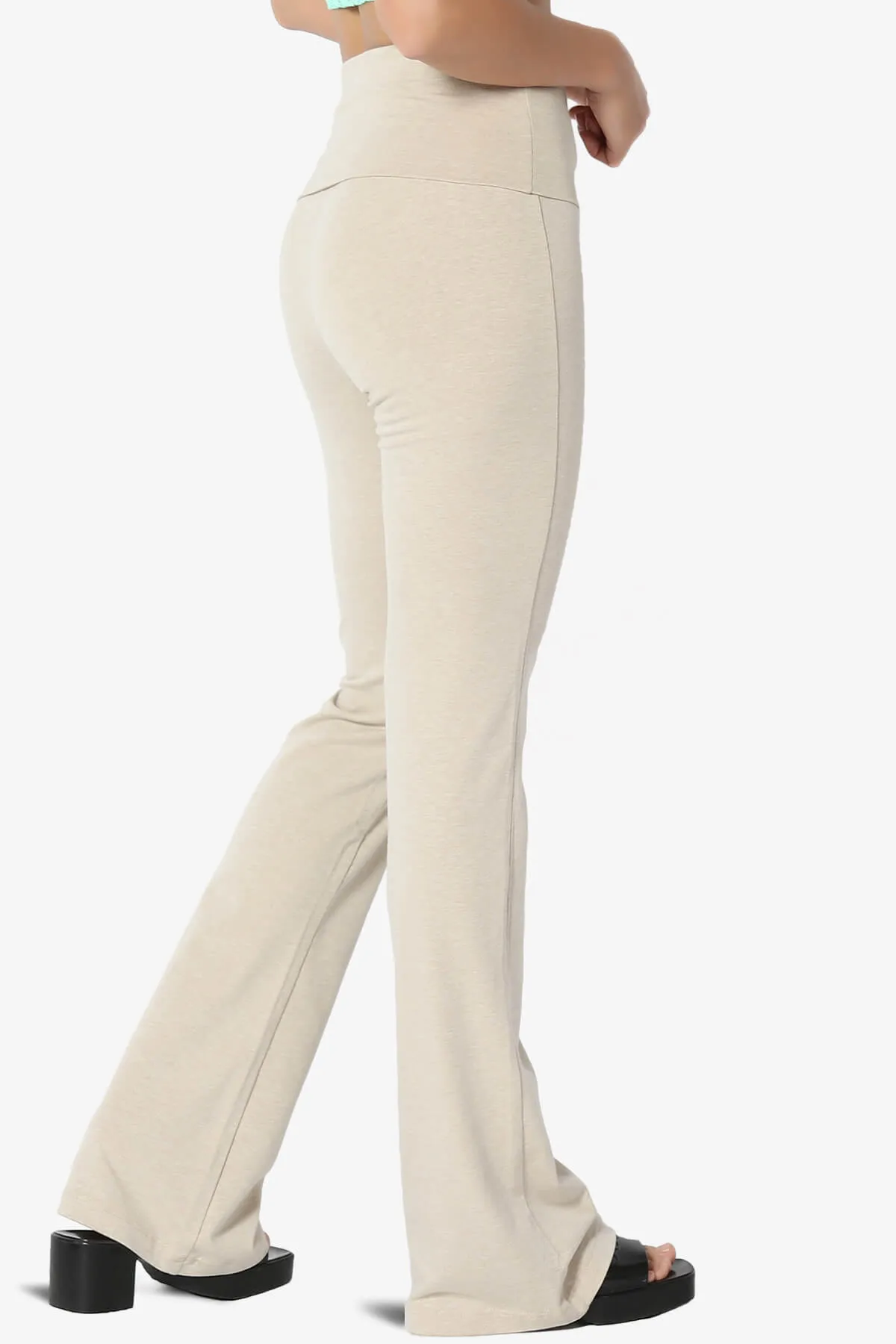 Sara Foldover Waist Yoga Pants PLUS
