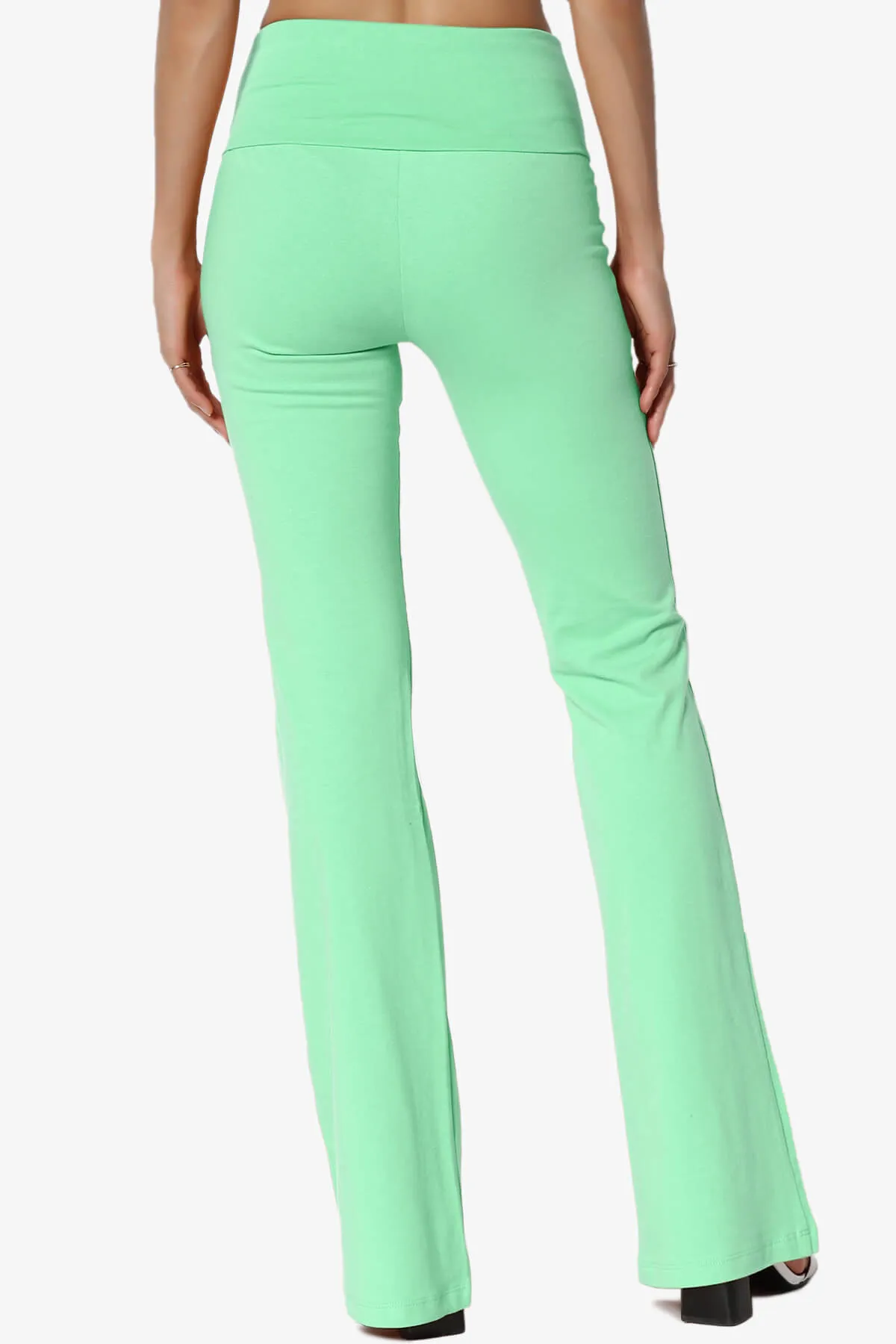 Sara Foldover Waist Yoga Pants PLUS