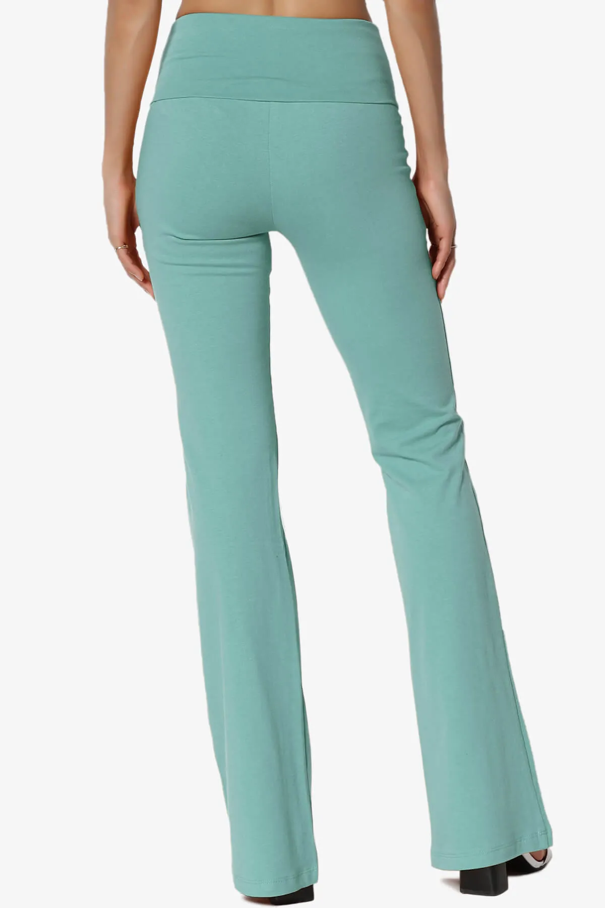 Sara Foldover Waist Yoga Pants PLUS