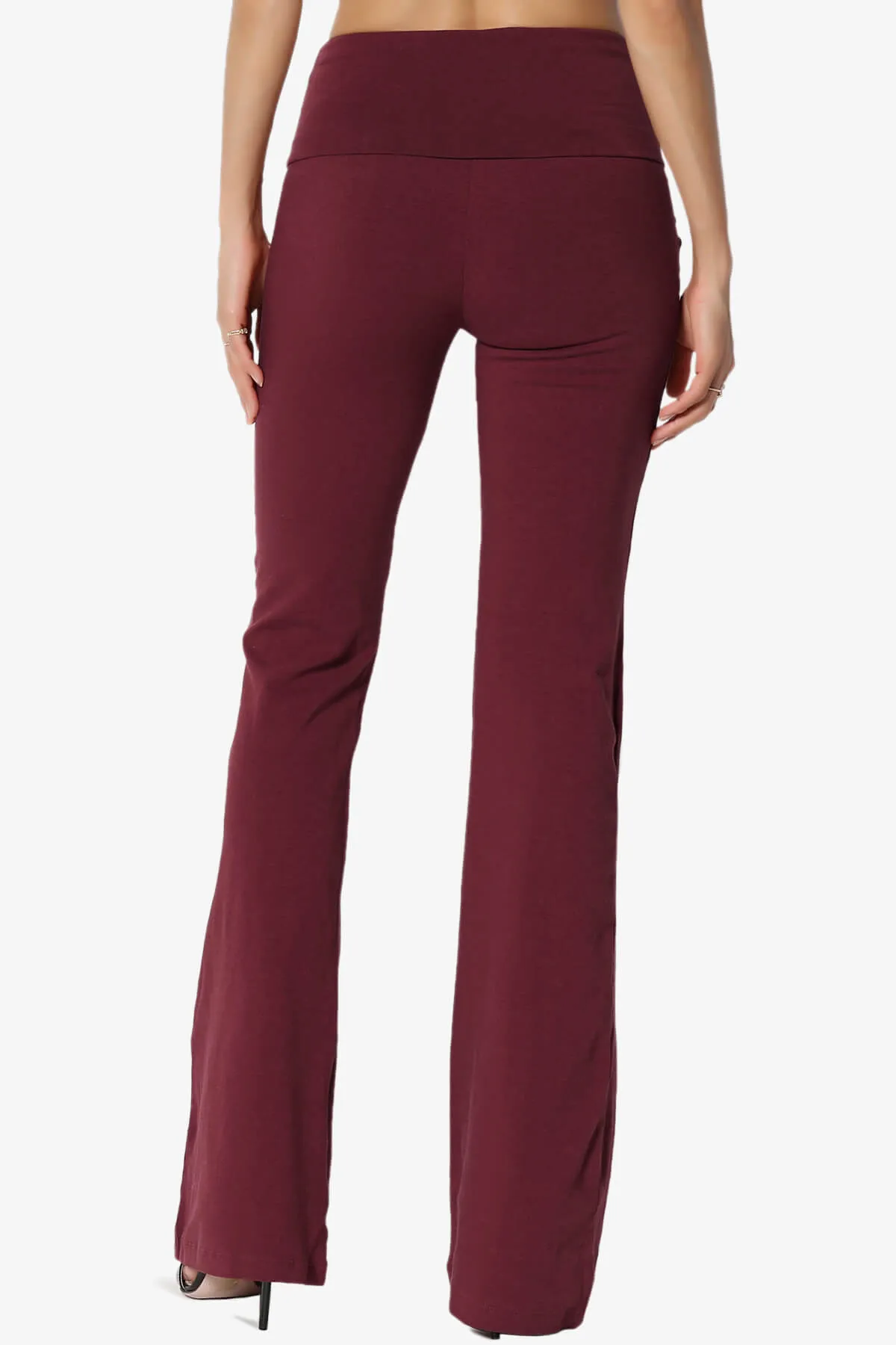 Sara Foldover Waist Yoga Pants PLUS