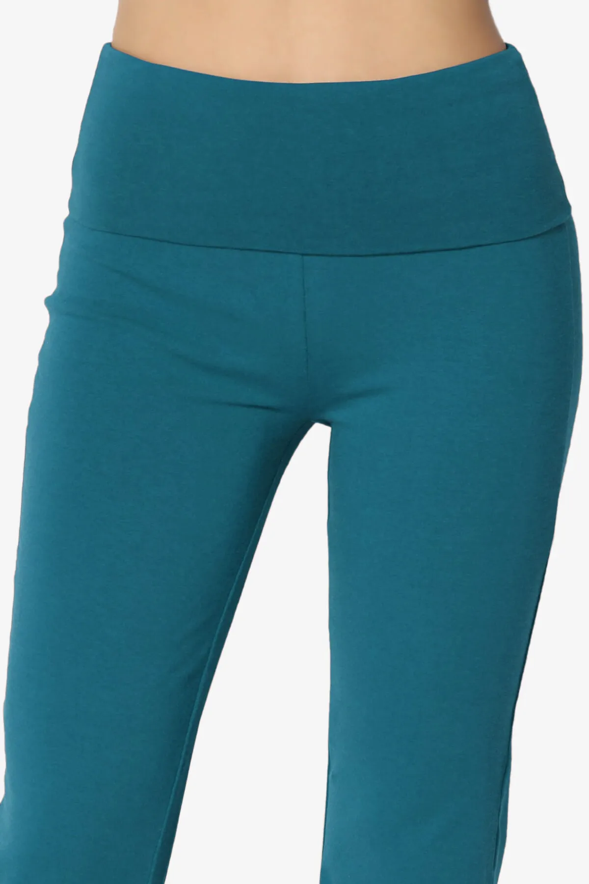 Sara Foldover Waist Yoga Pants PLUS