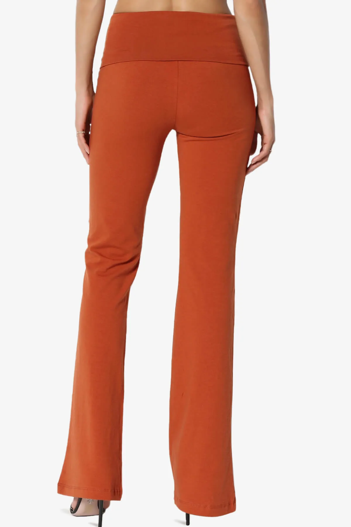 Sara Foldover Waist Yoga Pants PLUS