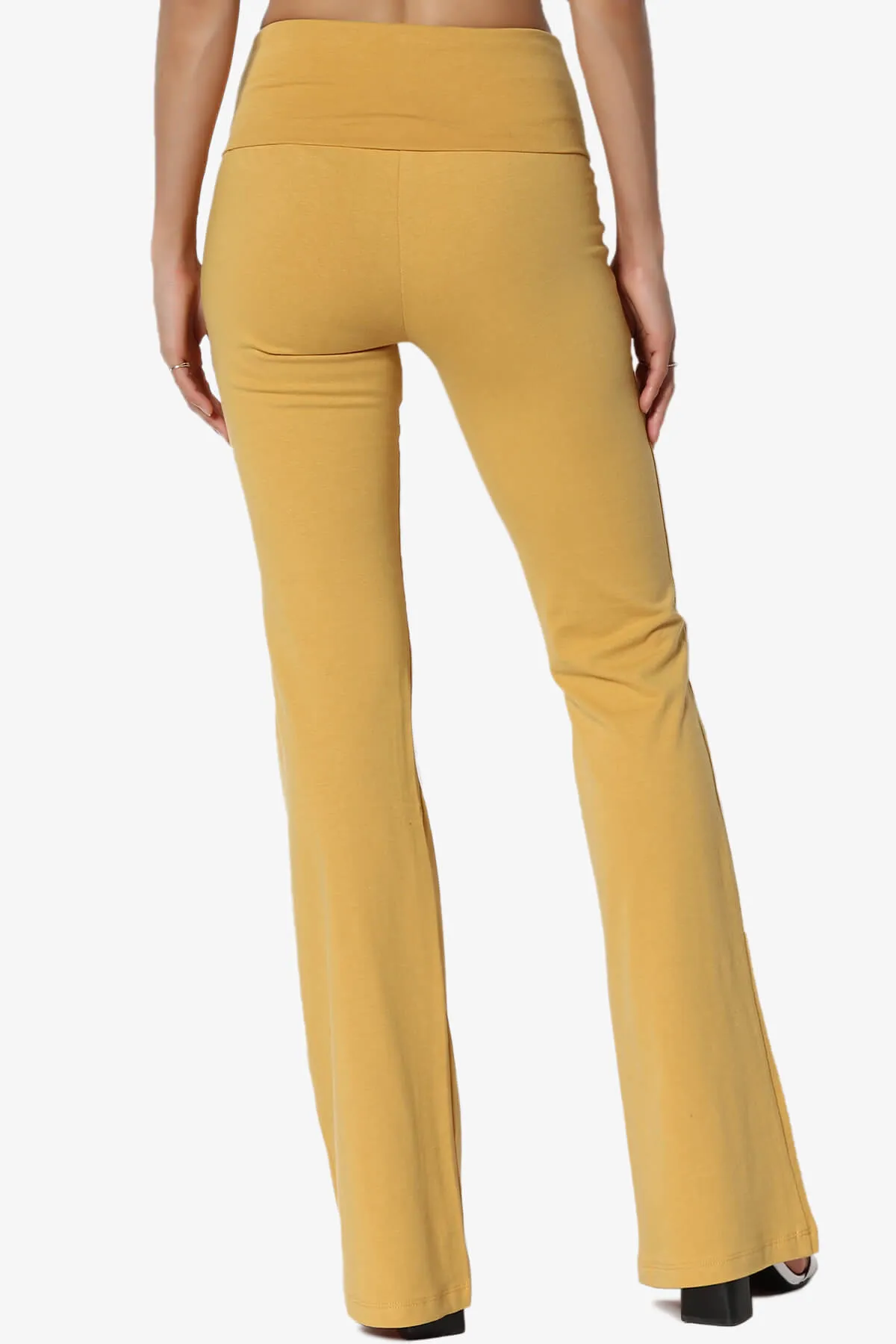 Sara Foldover Waist Yoga Pants PLUS