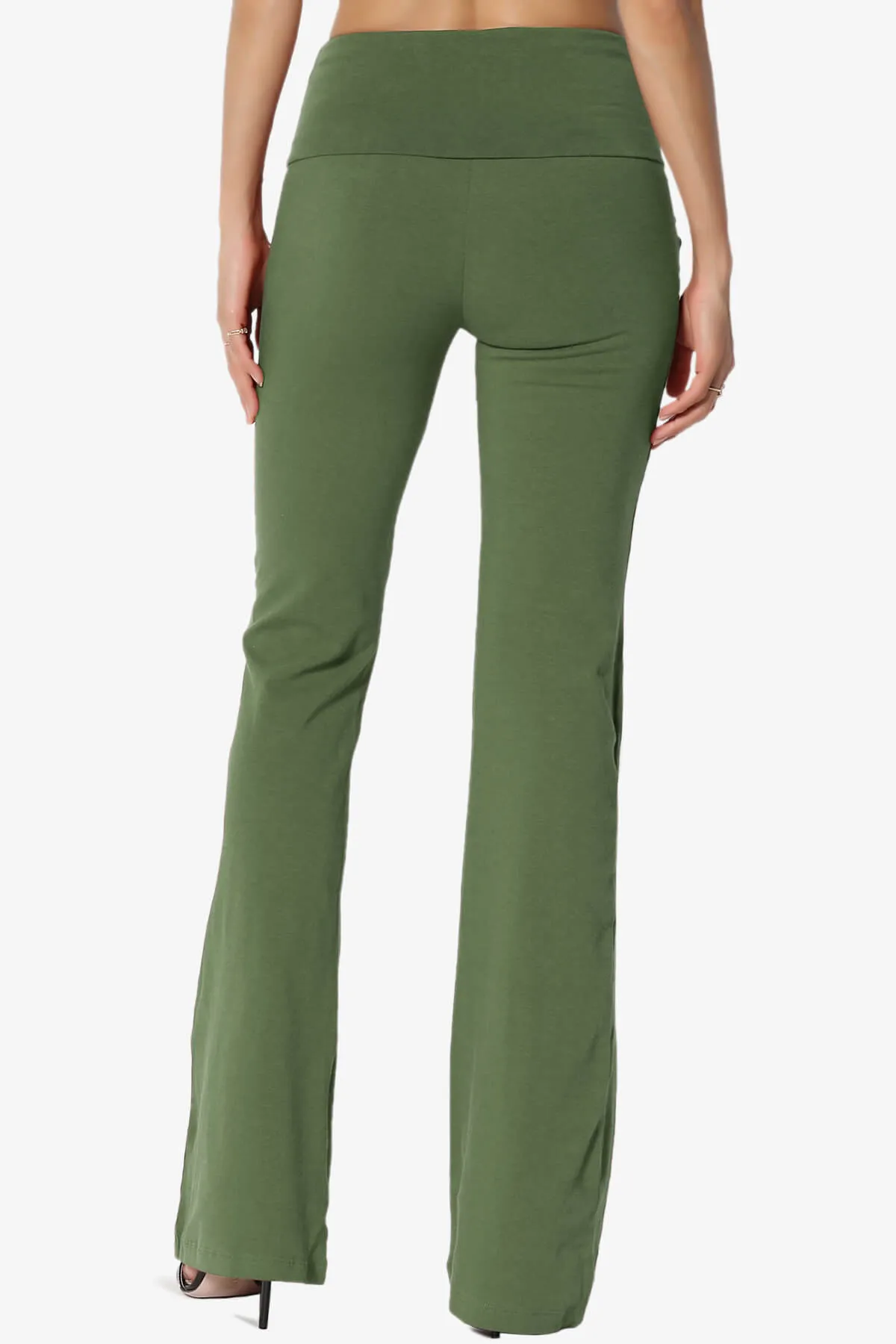 Sara Foldover Waist Yoga Pants PLUS
