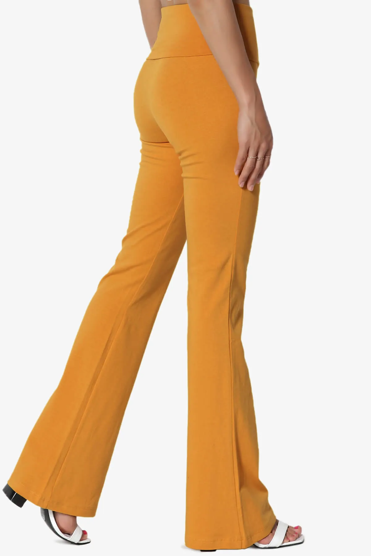 Sara Foldover Waist Yoga Pants PLUS