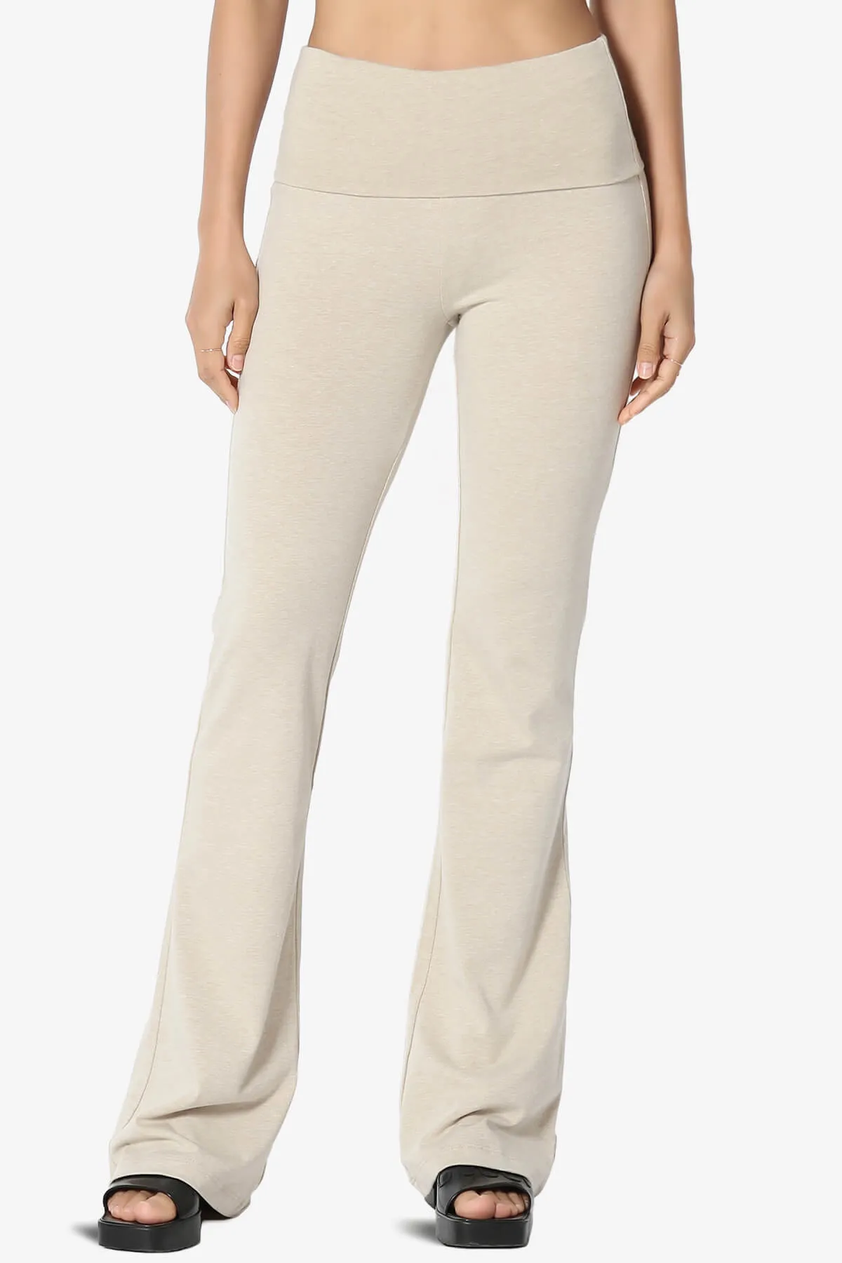 Sara Foldover Waist Yoga Pants PLUS