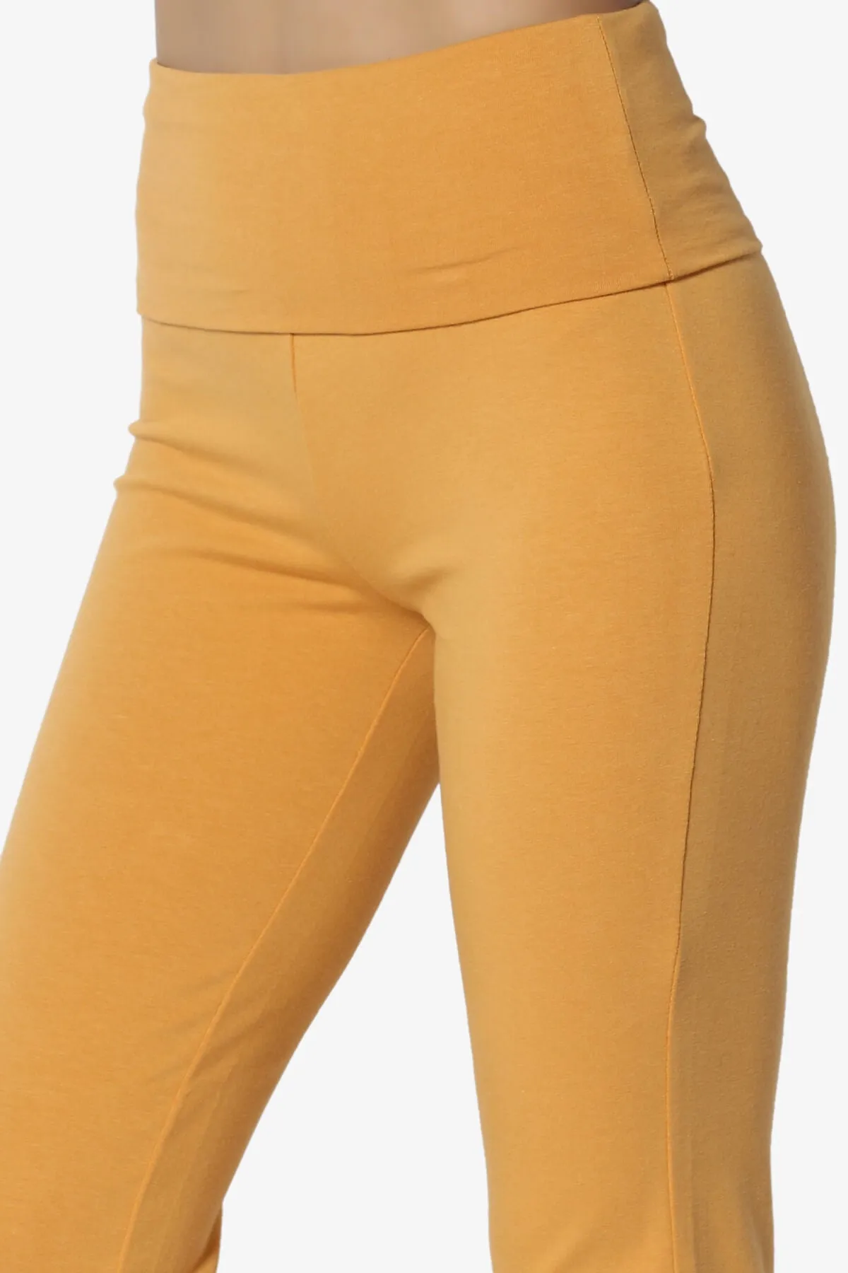 Sara Foldover Waist Yoga Pants PLUS