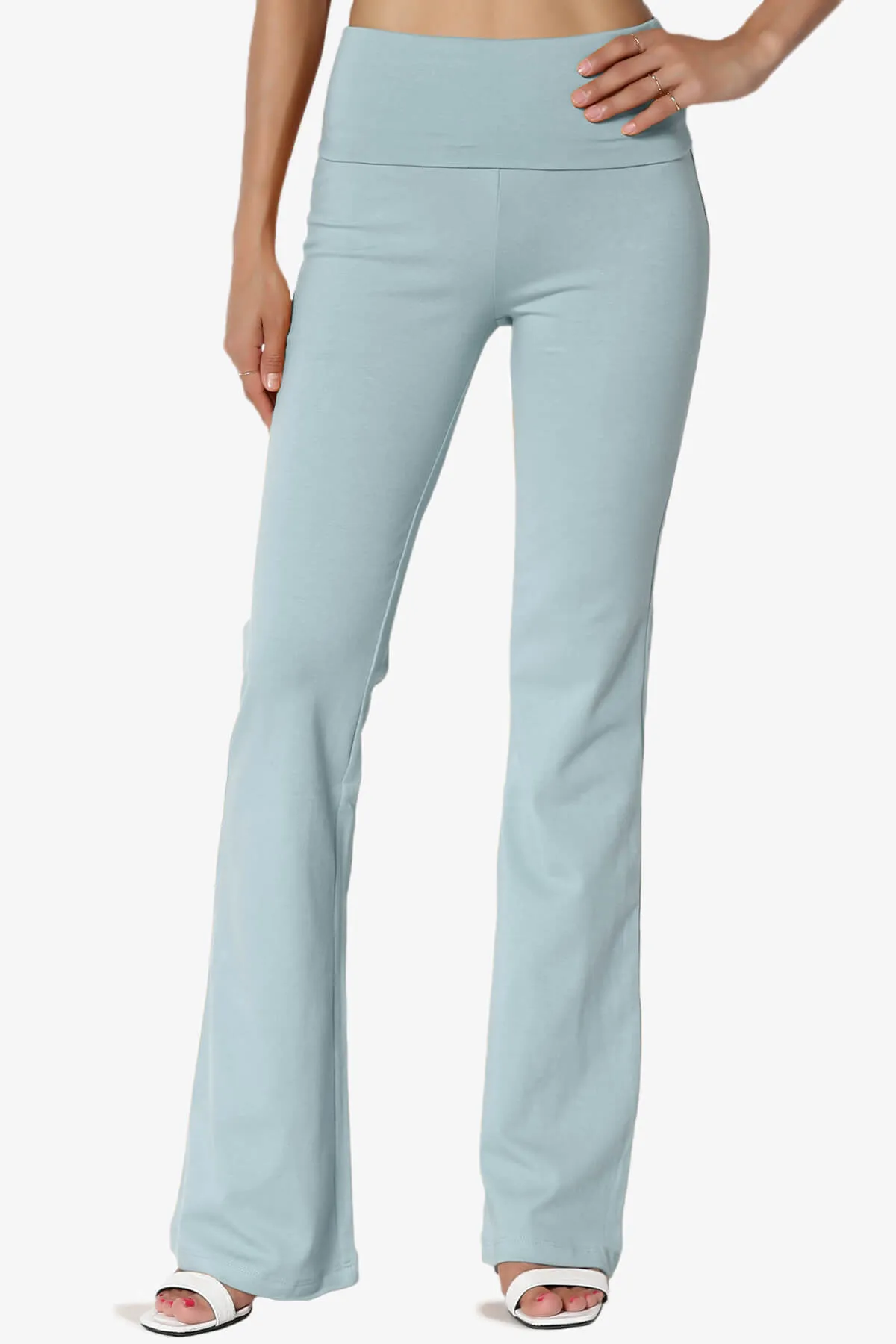 Sara Foldover Waist Yoga Pants PLUS